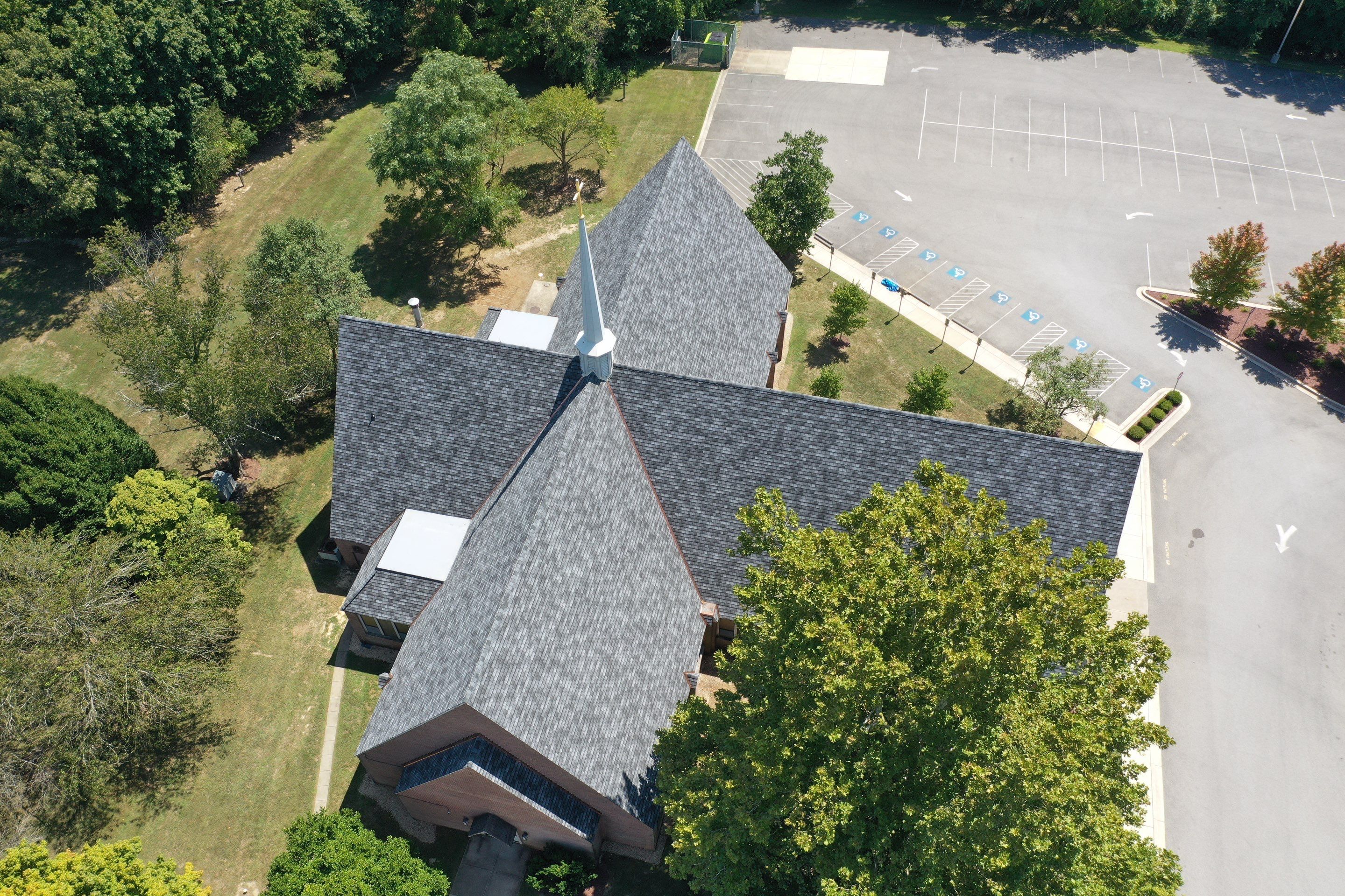 Roof Installation using Flat Roof Coating by ExteriorPros