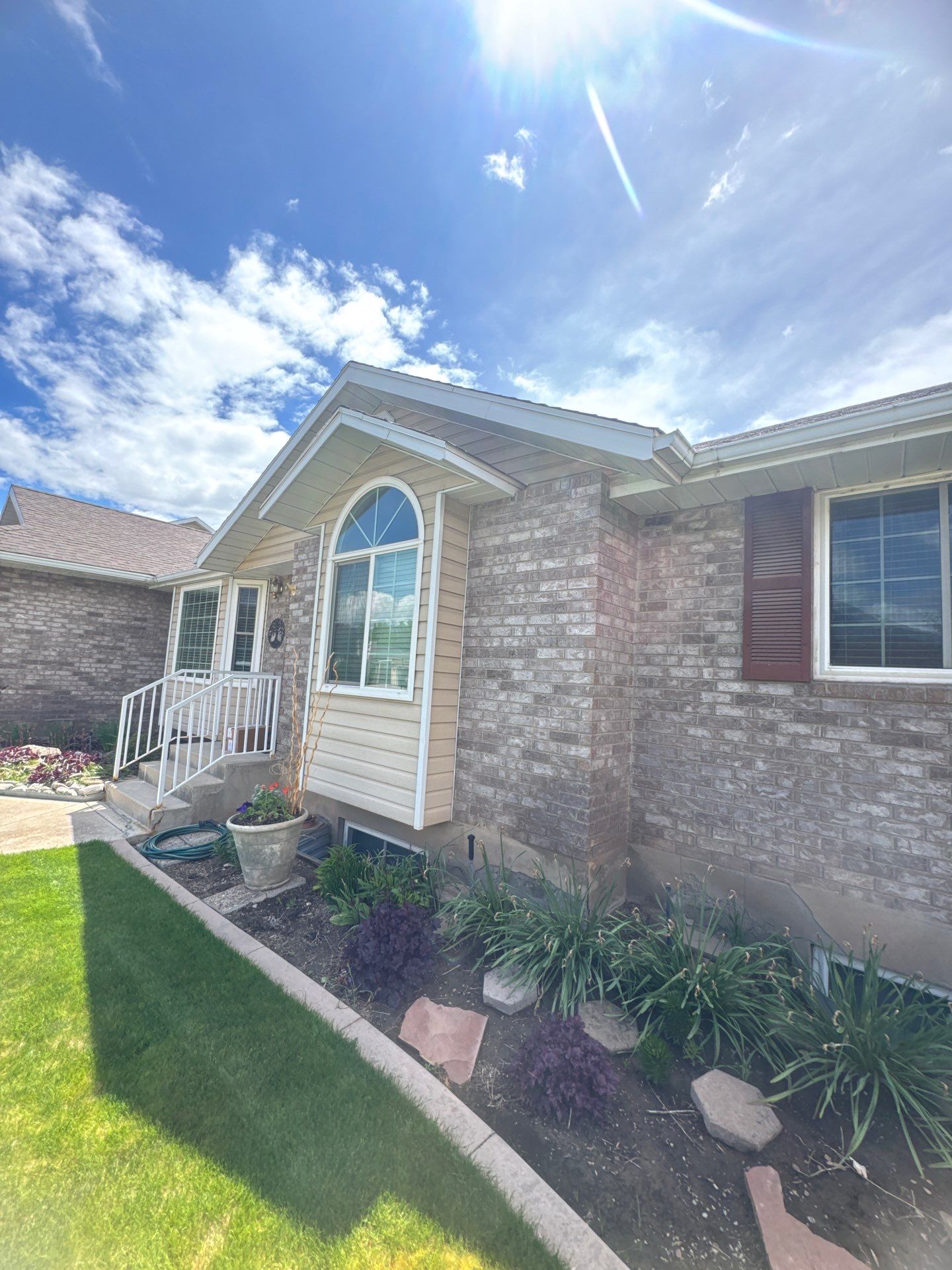 Project in Orem by Master Rain Gutters.