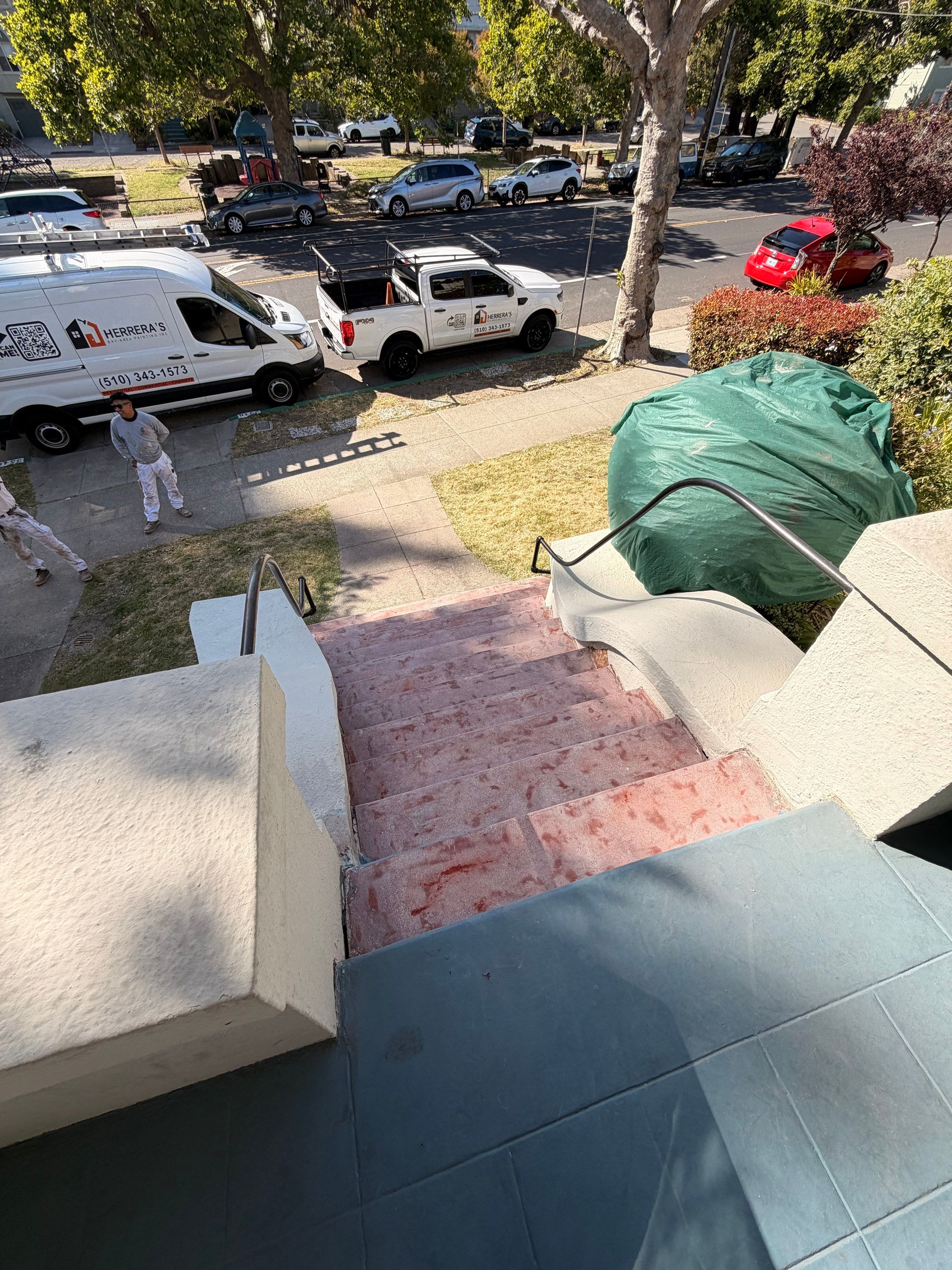deck and patio restoration by Herrera’s Bay Area Painting inc.