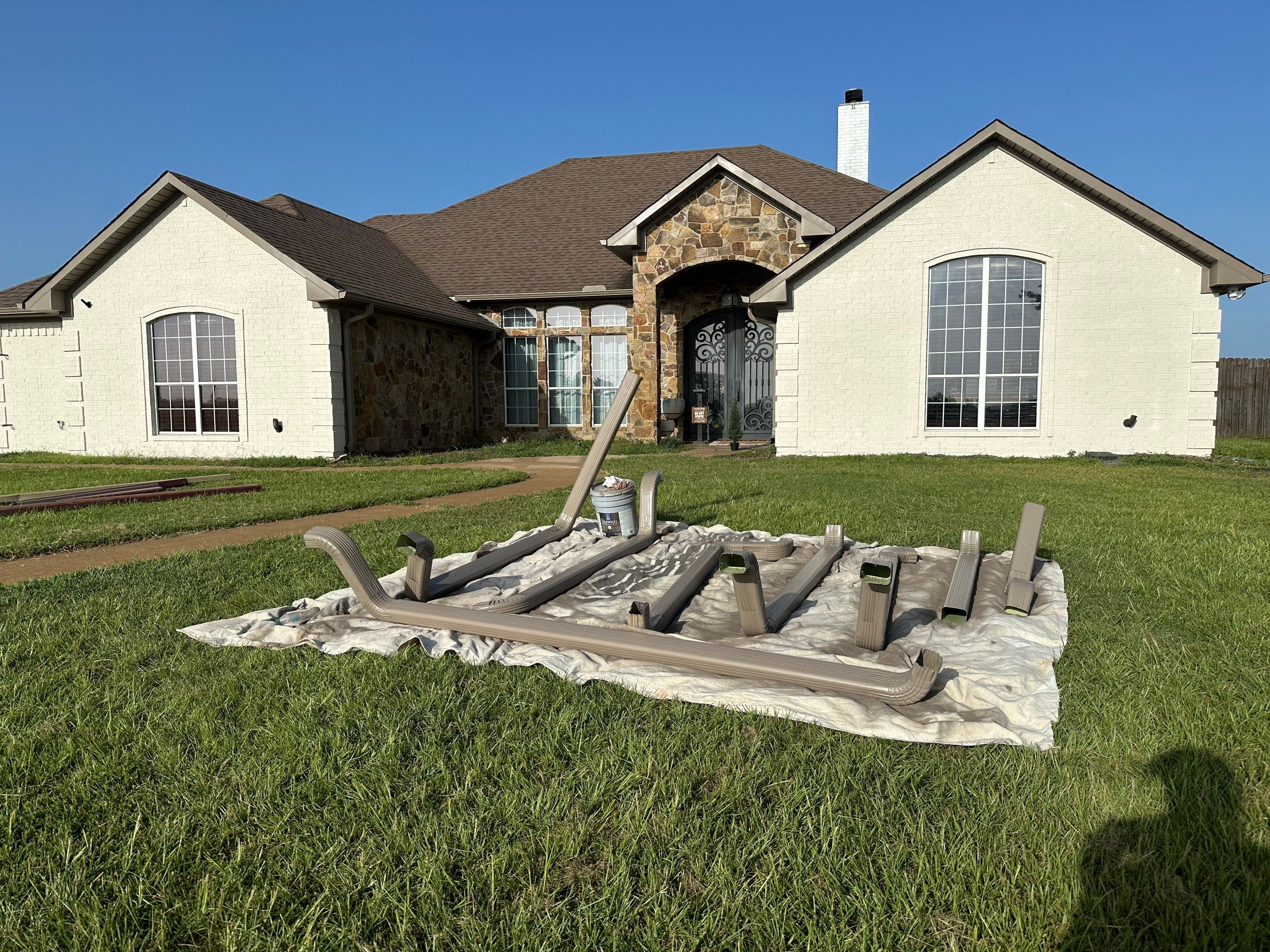 Exterior Transformation in Troup Texas by Quality Coats Painting