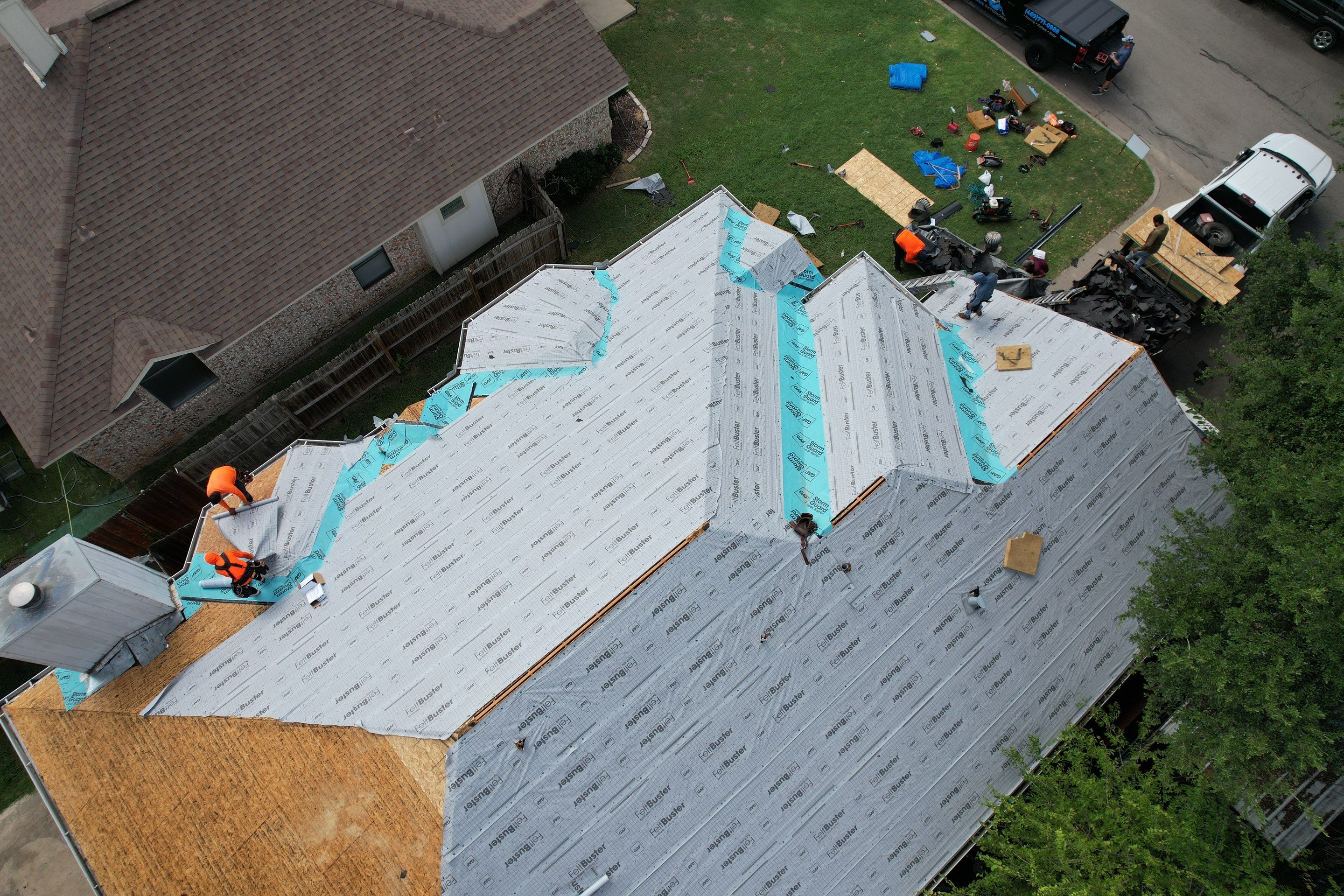 Project in Haltom City  by Zeus Exteriors