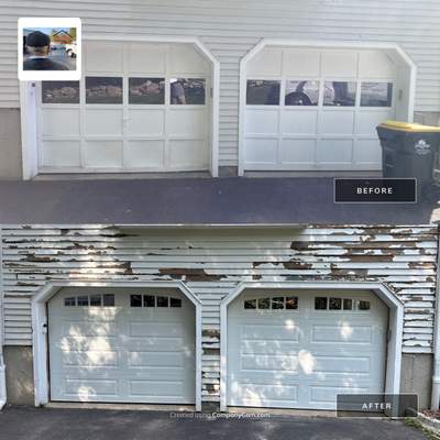 Garage Door Installation Using Amarr Olympus Garage Door