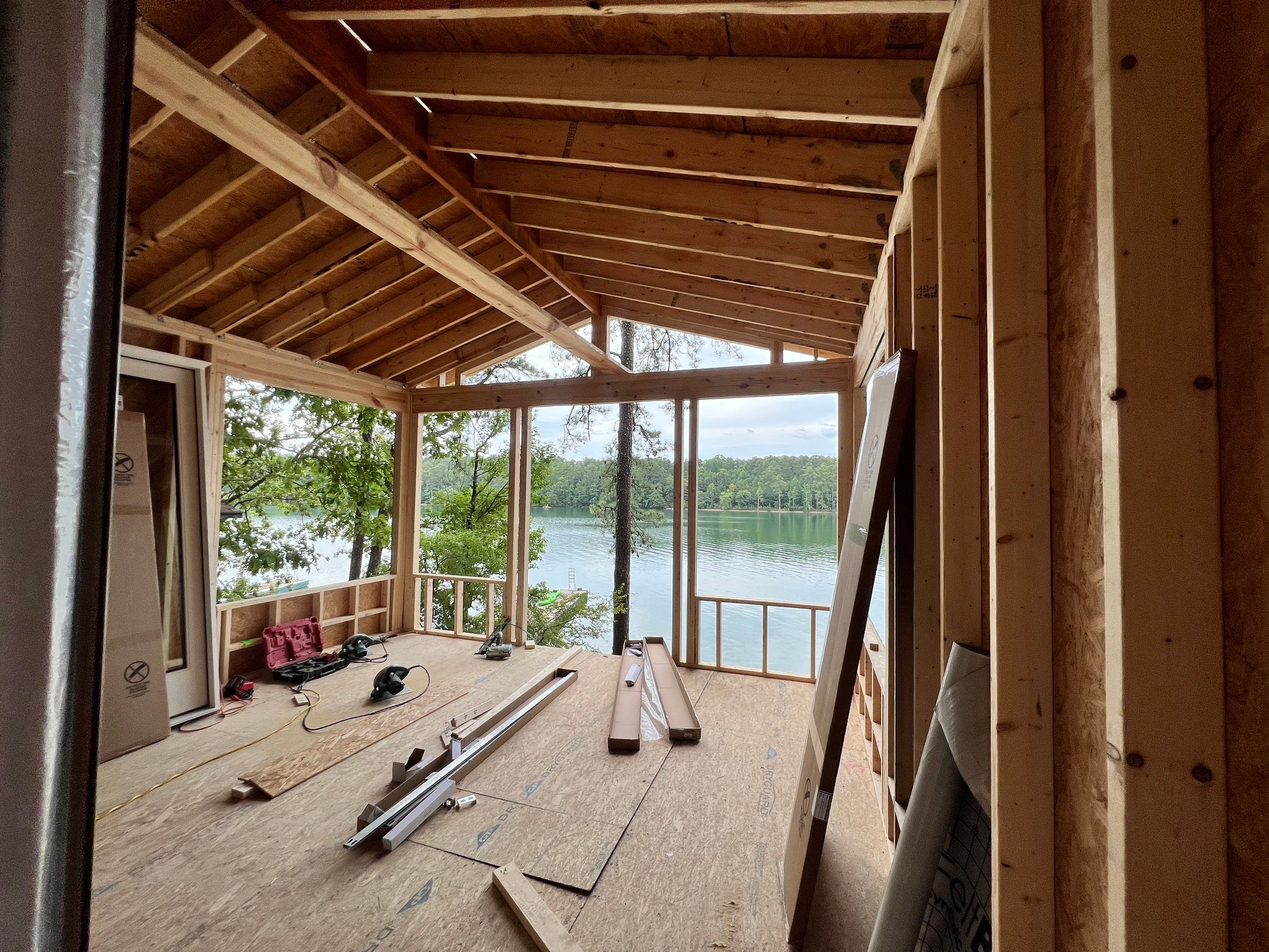Lakefront Room Addition and Custom Deck Build in Acworth by Swift Home Renovations 