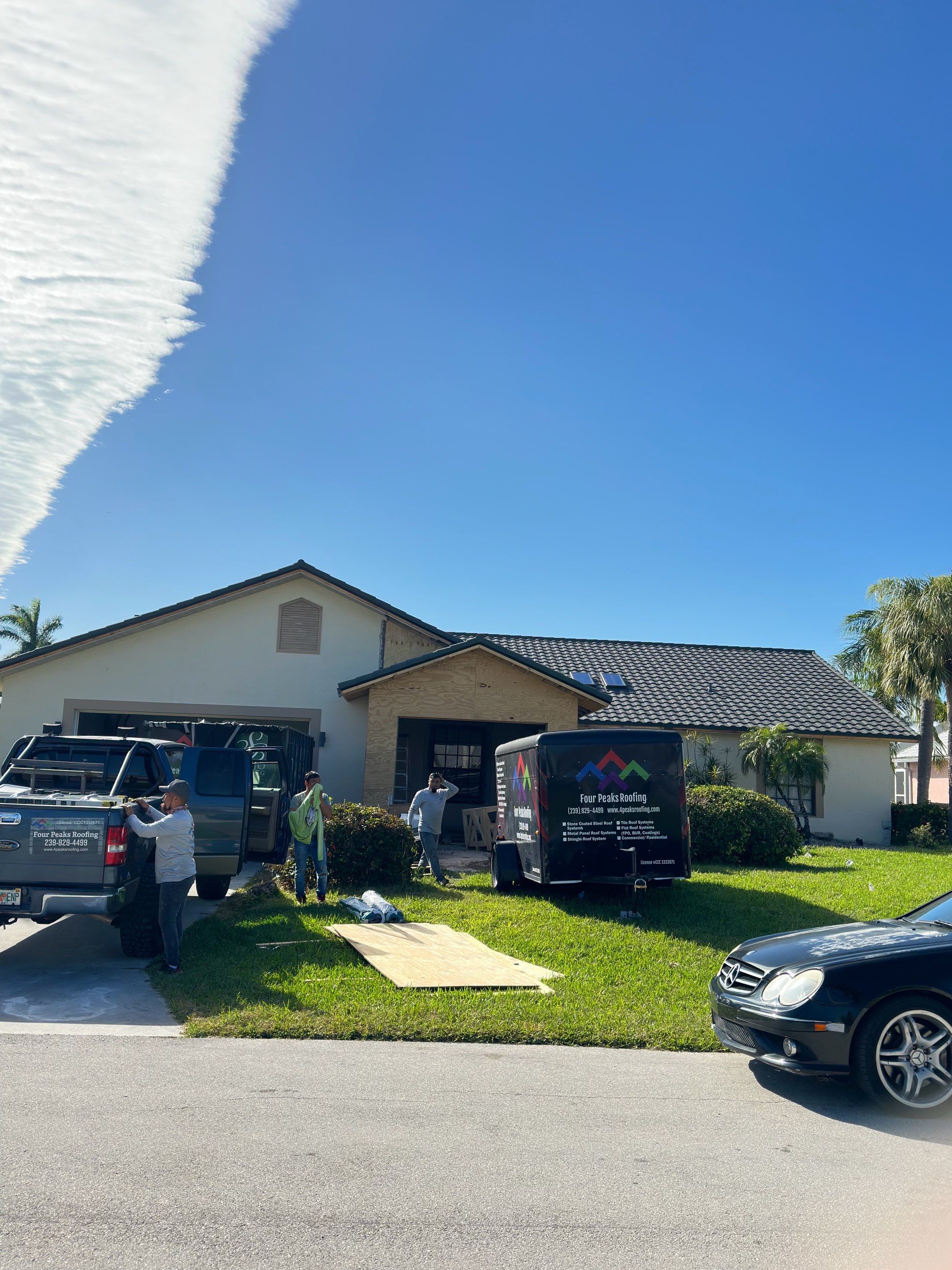 Residential Roofing Installation using Westlake (Boral) Stone Coated Steel by Four Peaks Roofing