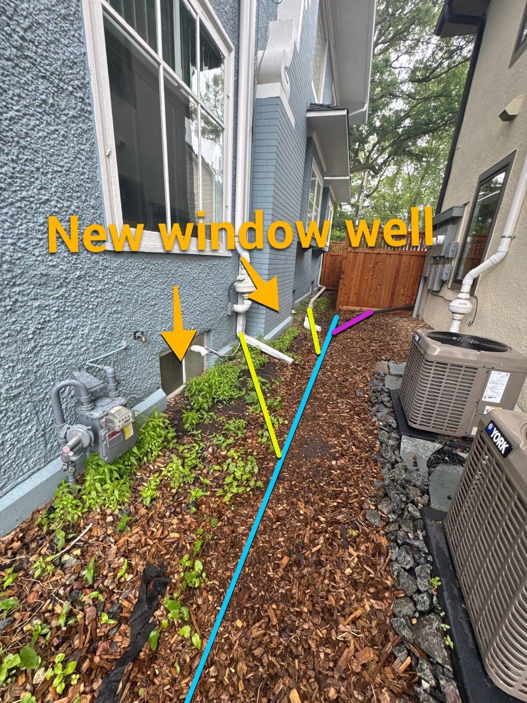 Peter's French Drain and Roof Runoff System Upgrade by Waterproofing Northeast