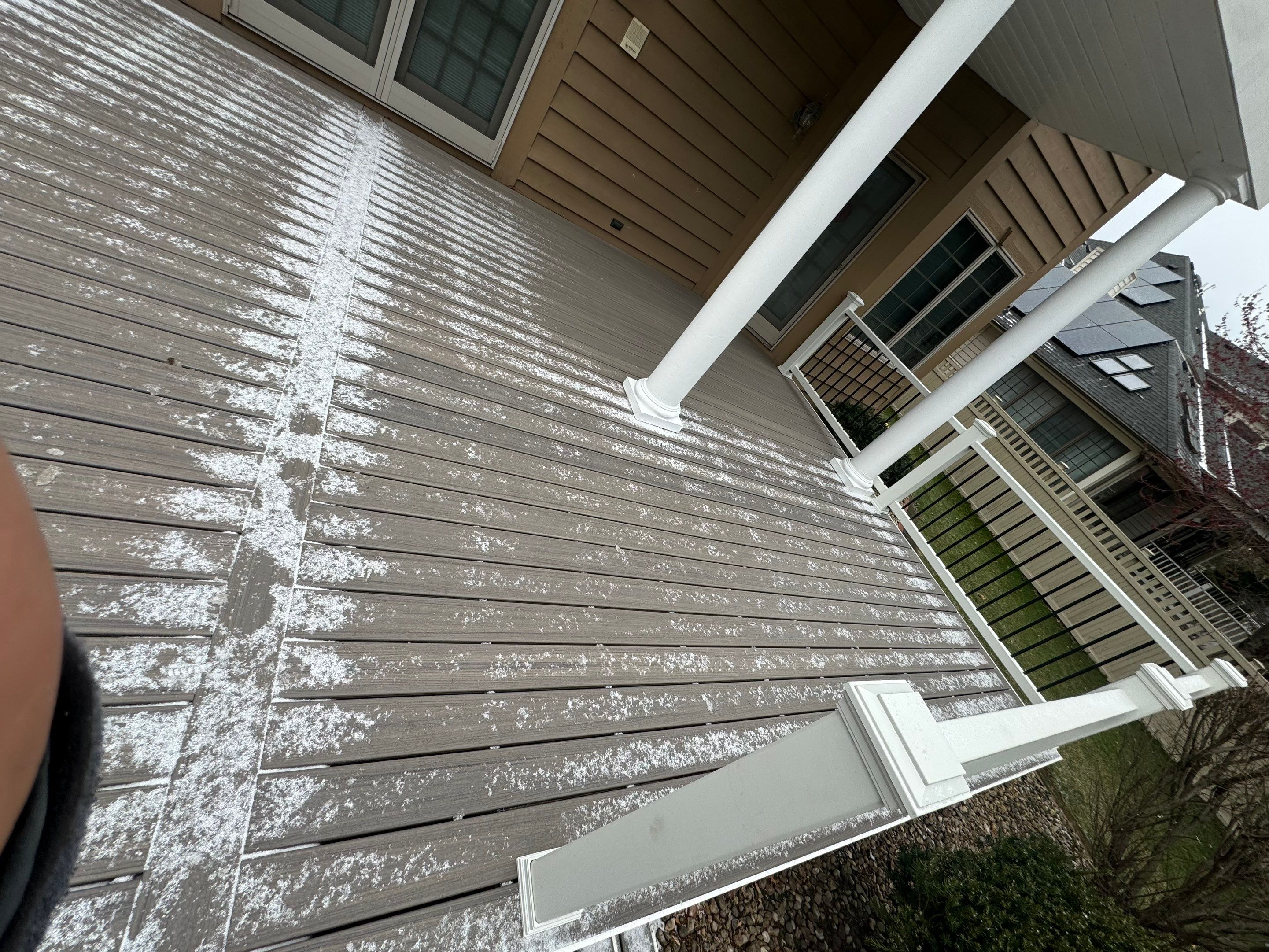 Deck Installation using Trex by INQUSE GENERAL CONTRACTOR