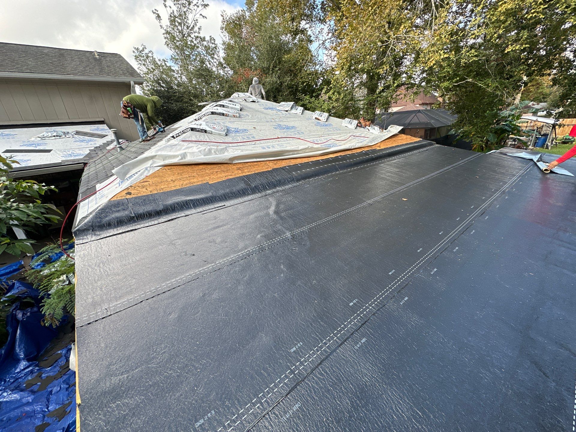 Project in Lake Jackson by Motion Roofing