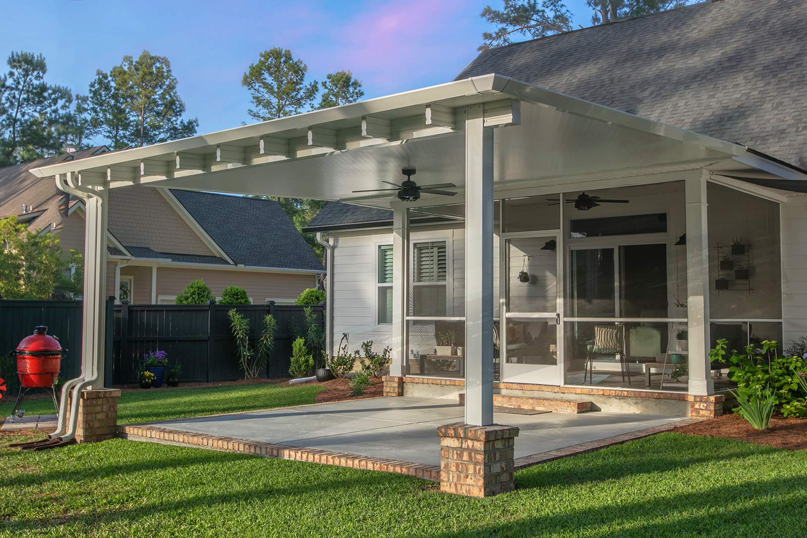 Patio covers  using Renaissance patio covers by Orlando pergolas 