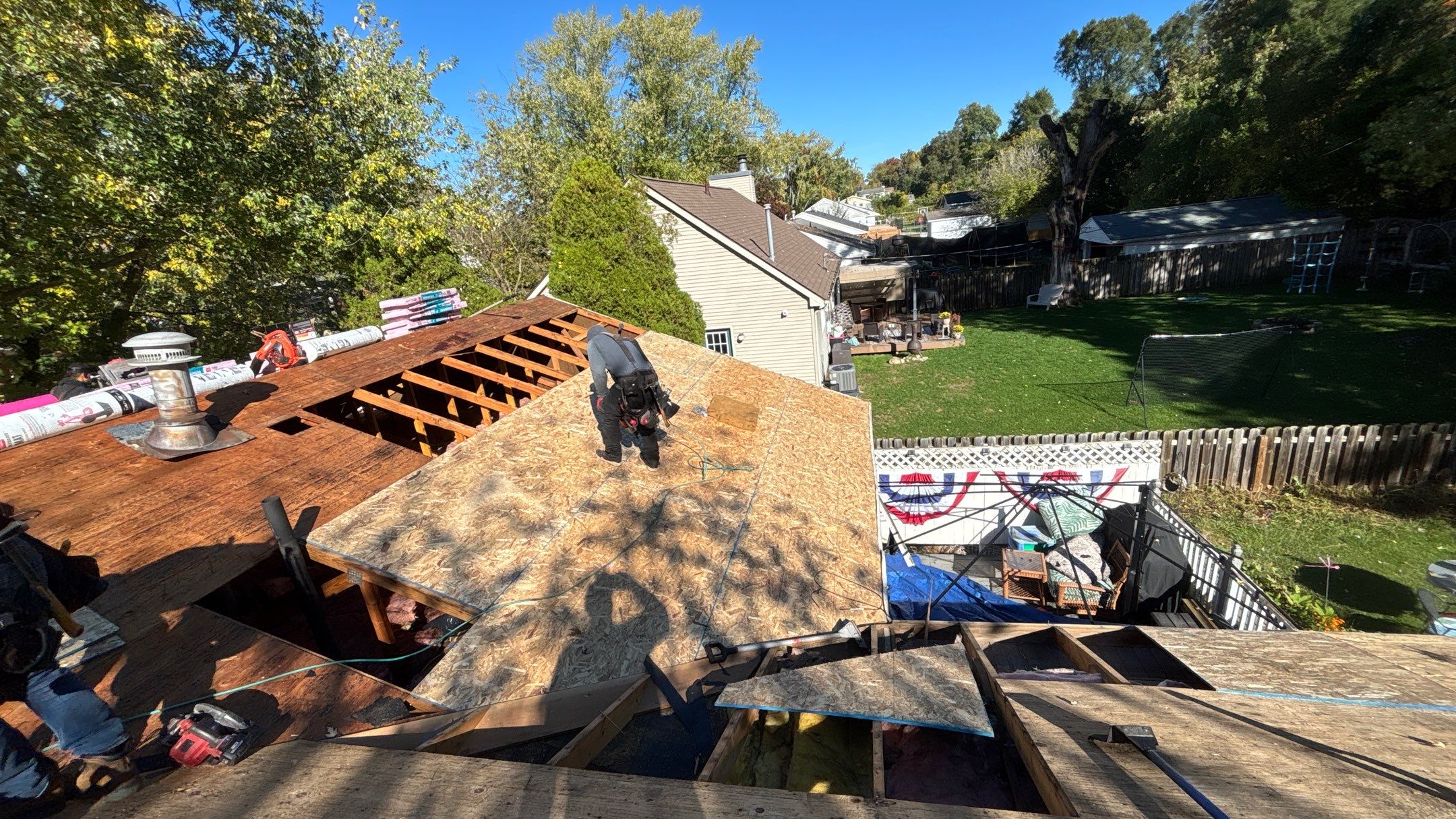 Roof Replacement using Owens Corning Estate Gray by 180 Contractors