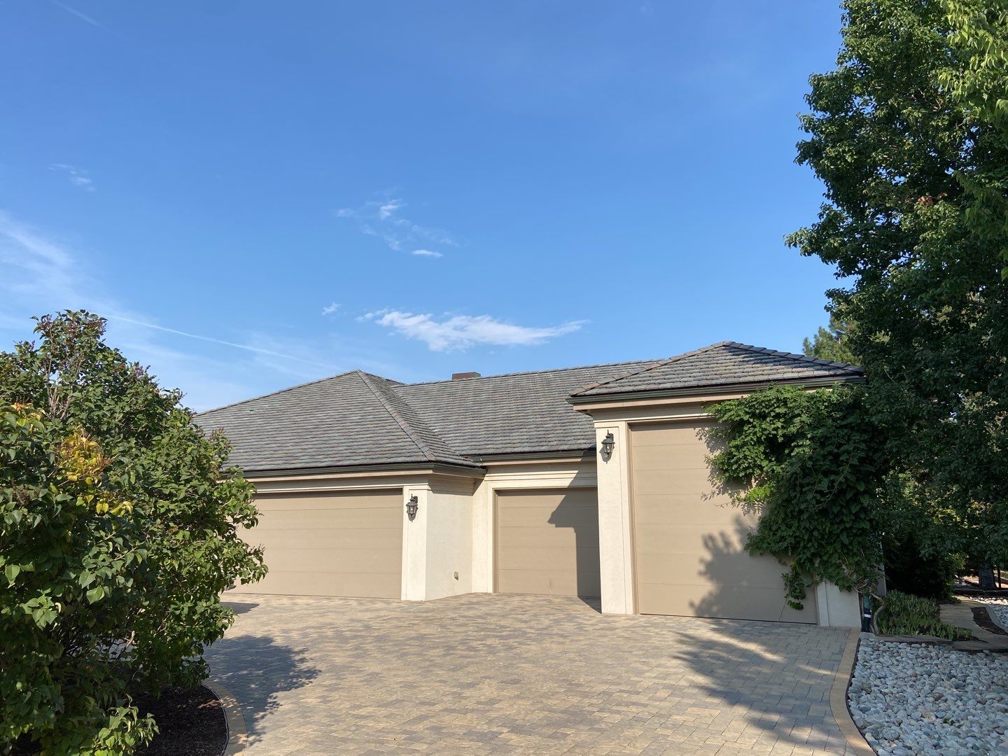 Residential Roofing Installation using Bartile Slate by A to Z Roofing