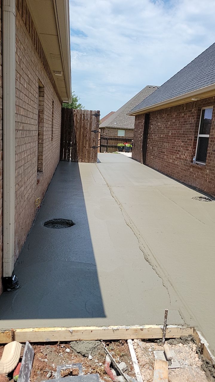 Concrete and Drainage using Concrete by Clays Services Inc