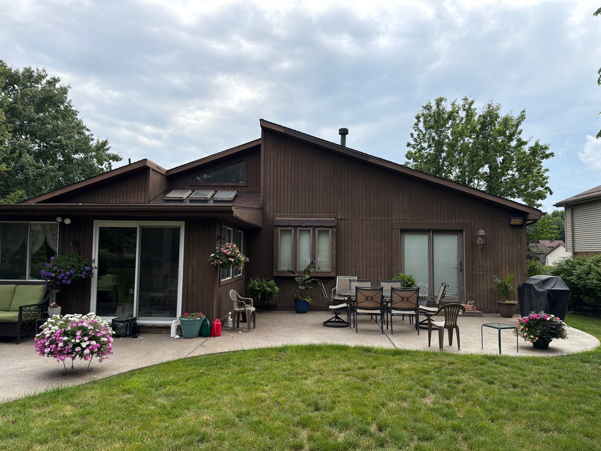 Ovation Board and Batten in Rugged Canyon Home Renovation by Ideal Siding Pittsburgh