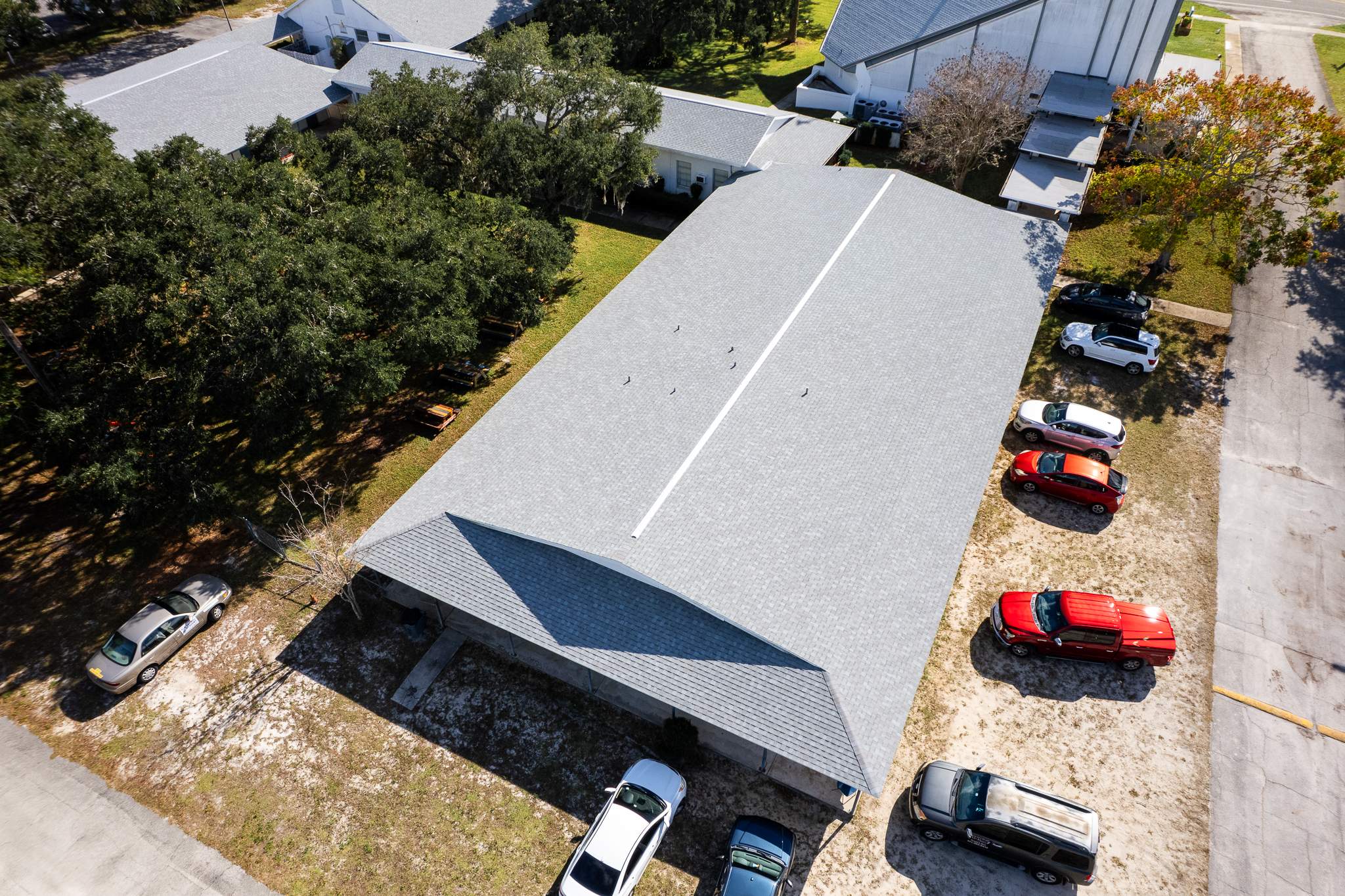Commercial Roof Replacement for Cocoa Presbyterian Church in Cocoa, Florida by Wiedmann Construction & Roofing