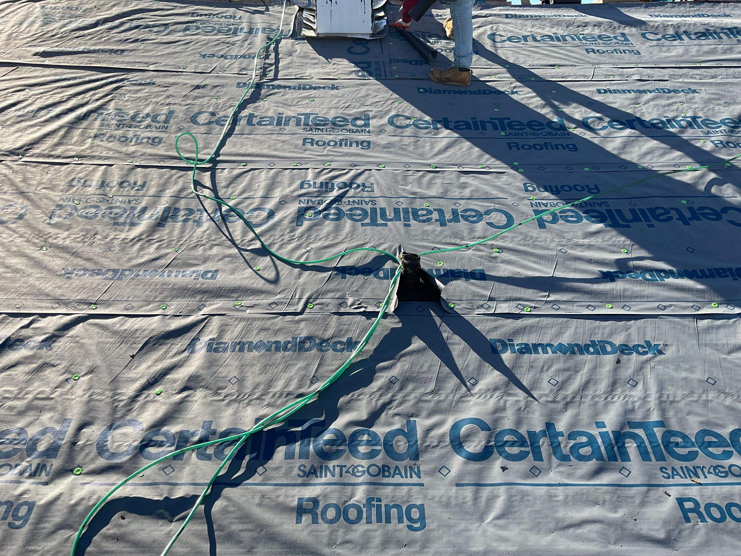 Residential Roofing Installation using XT-25 Shingles by Alpha Design Services