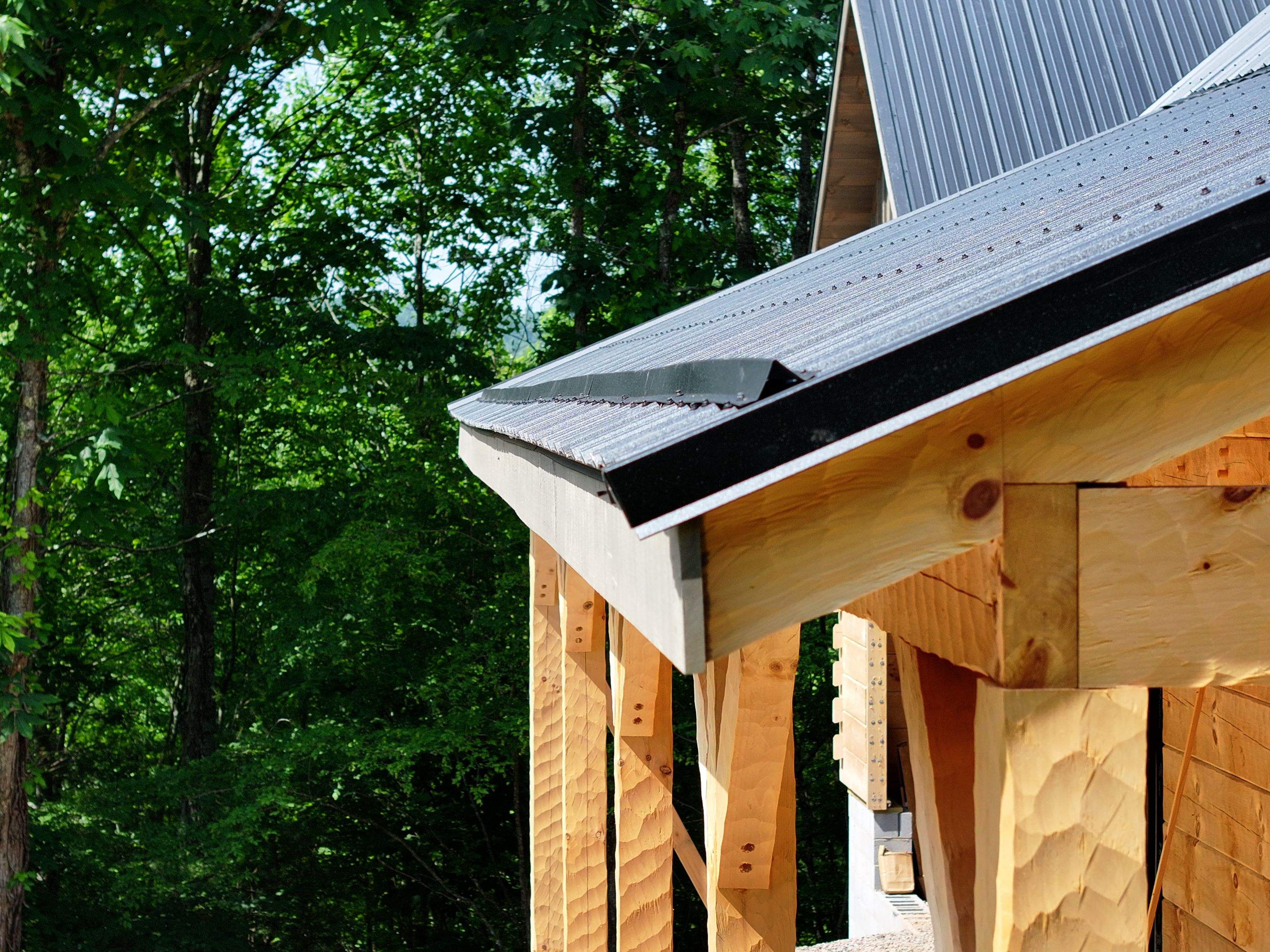 Textured Black AG Panel by Omnia Roofing