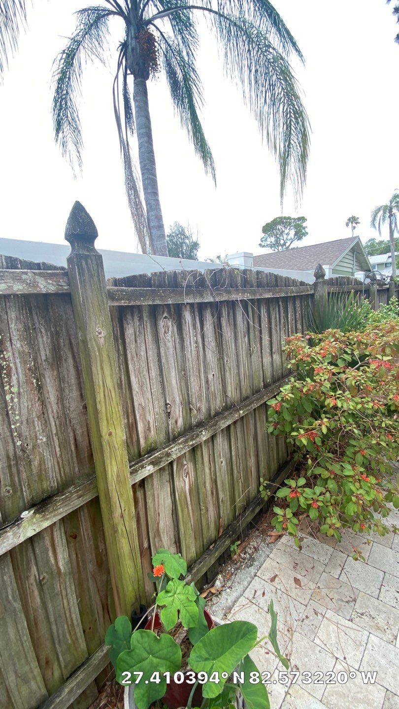 Sarasota, FL 6ft. Tall Treated Board on Board Wood Fence by Asap fence and gates, LLC