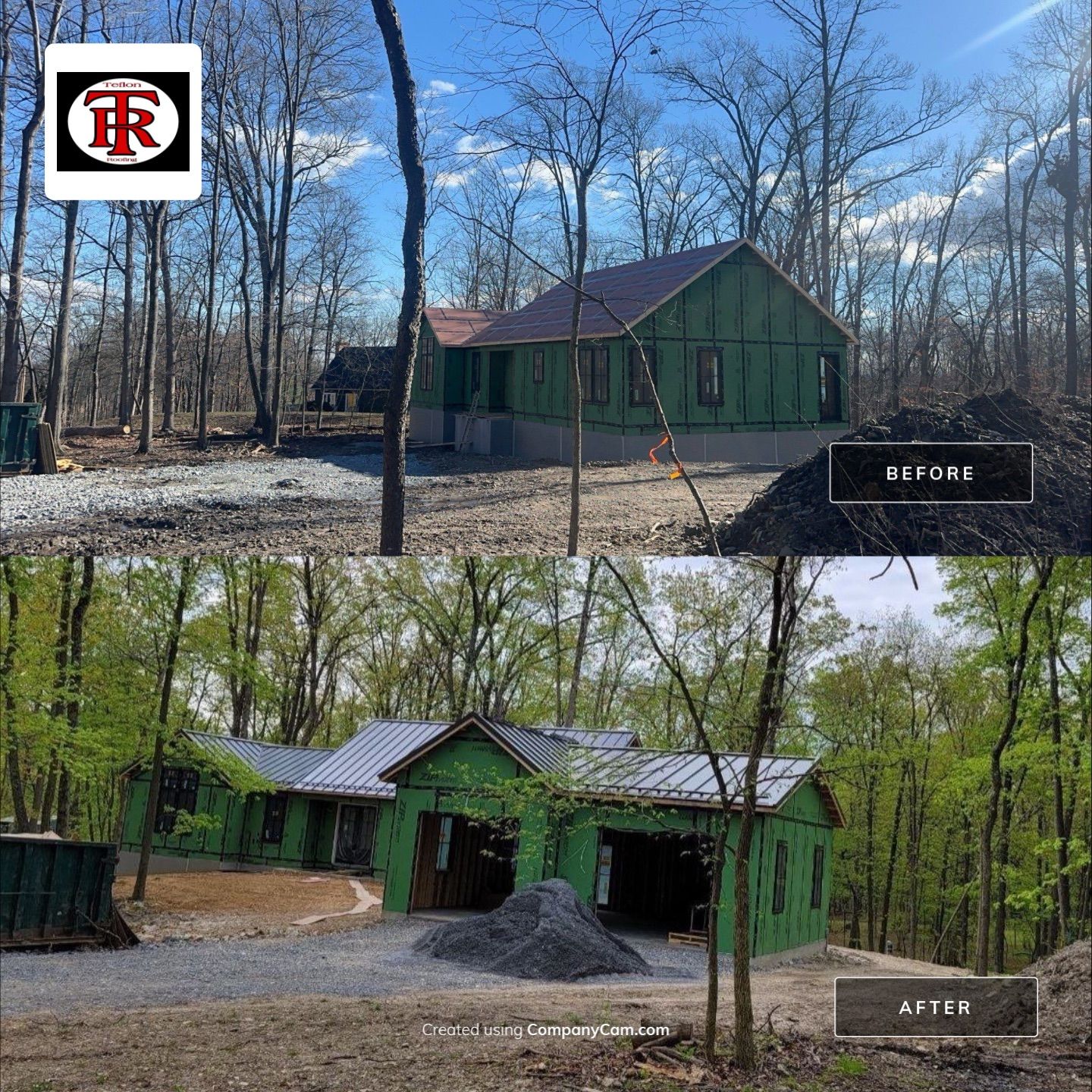 Standing Seam  using Everlast Standing Seam 24 Gauge  by Teflon Roofing