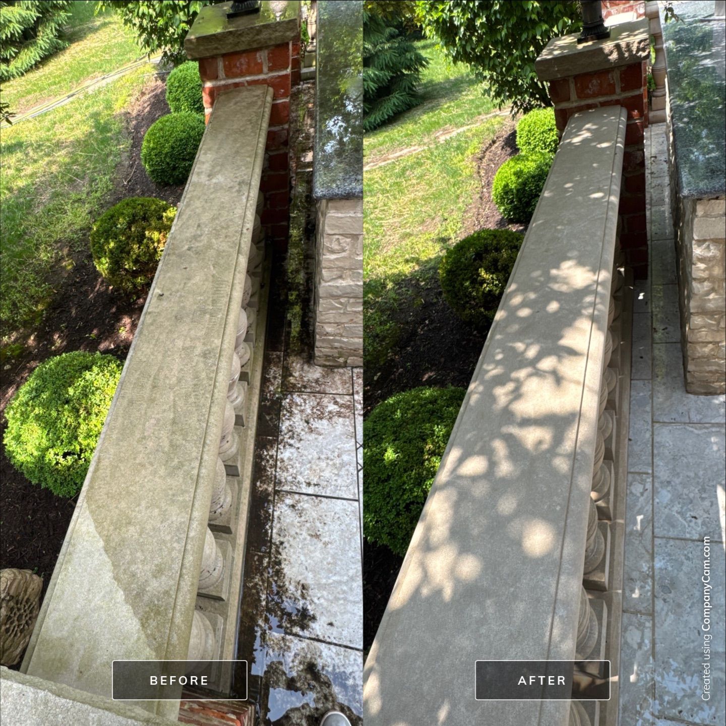 Project in Crystal Lake by Simmons Power & Soft Washing