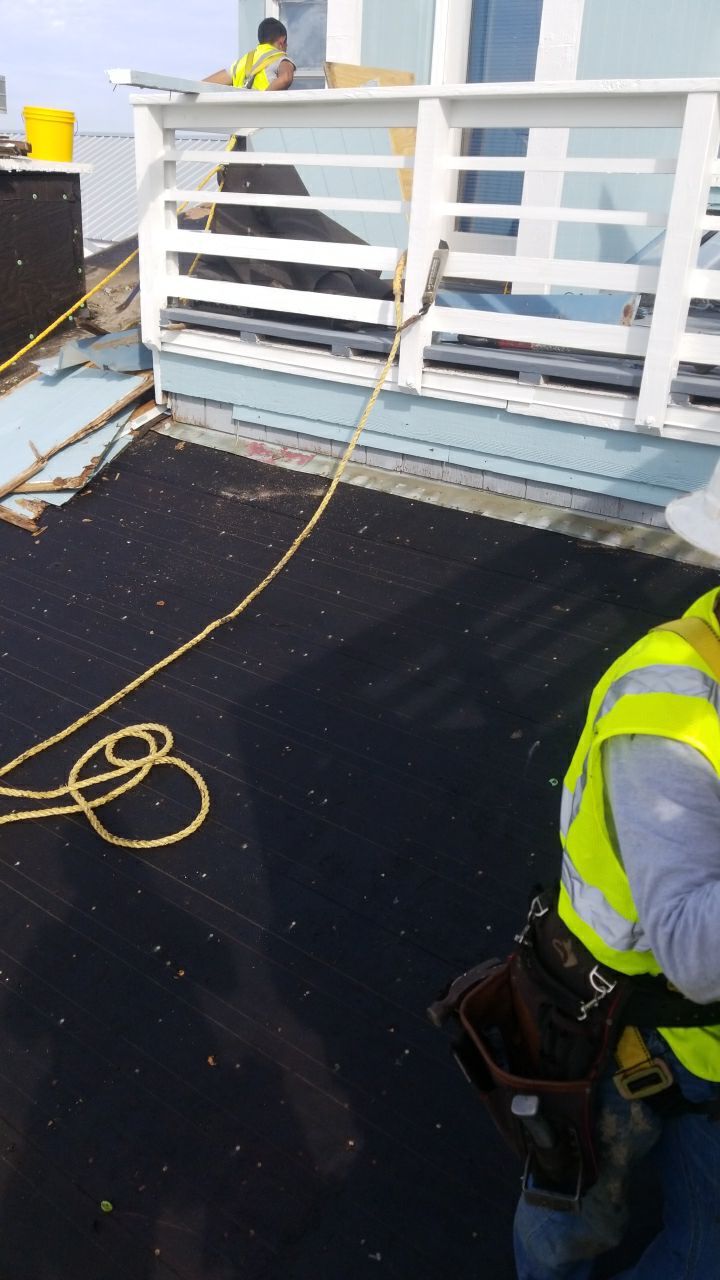 Commercial Roofing Installation using Metal roofing by American Roofing & Construction LLC