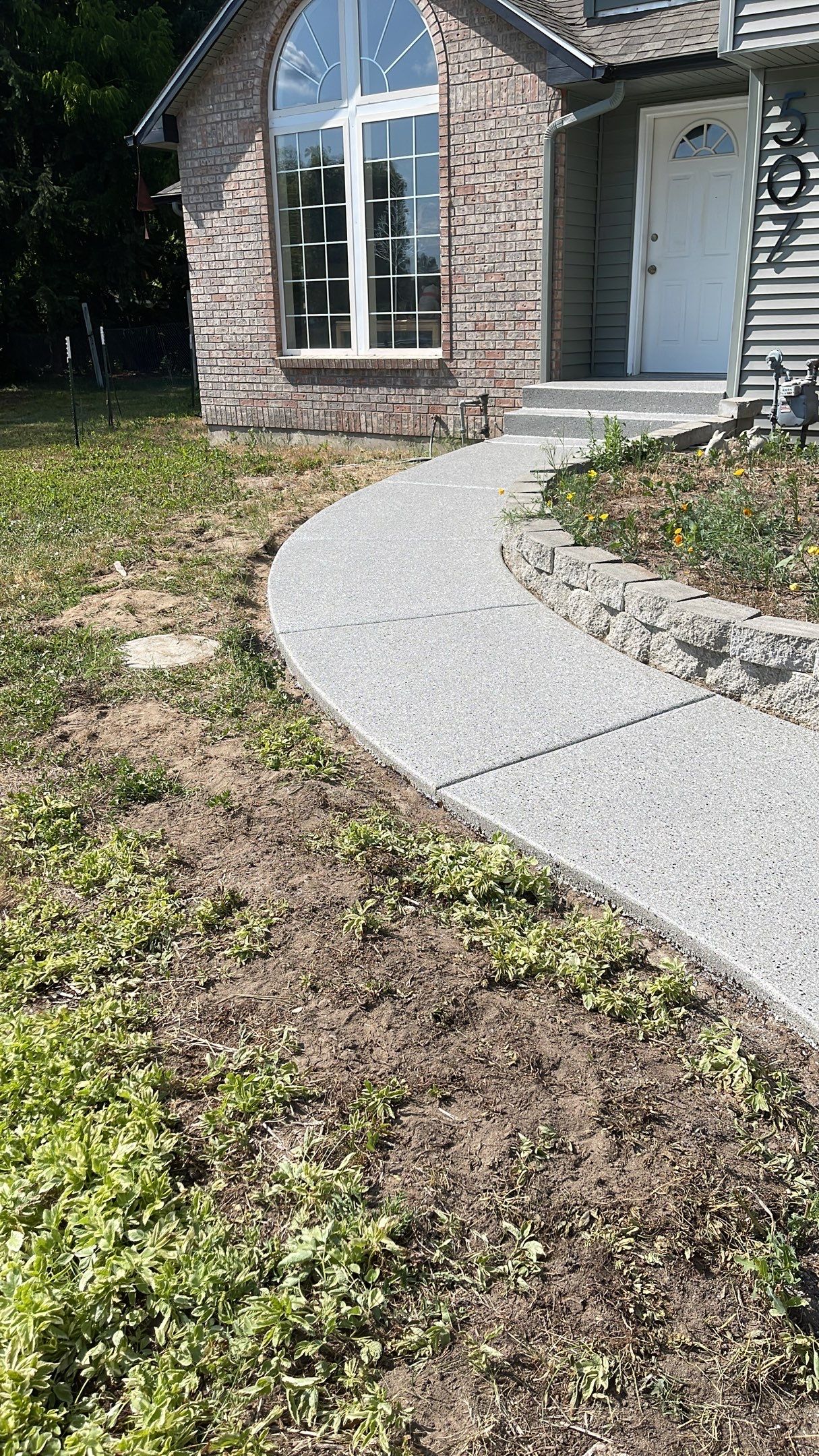 Garage, Walkway and Shop Transformation using Shale Hybrid by Croc Coatings, LLC