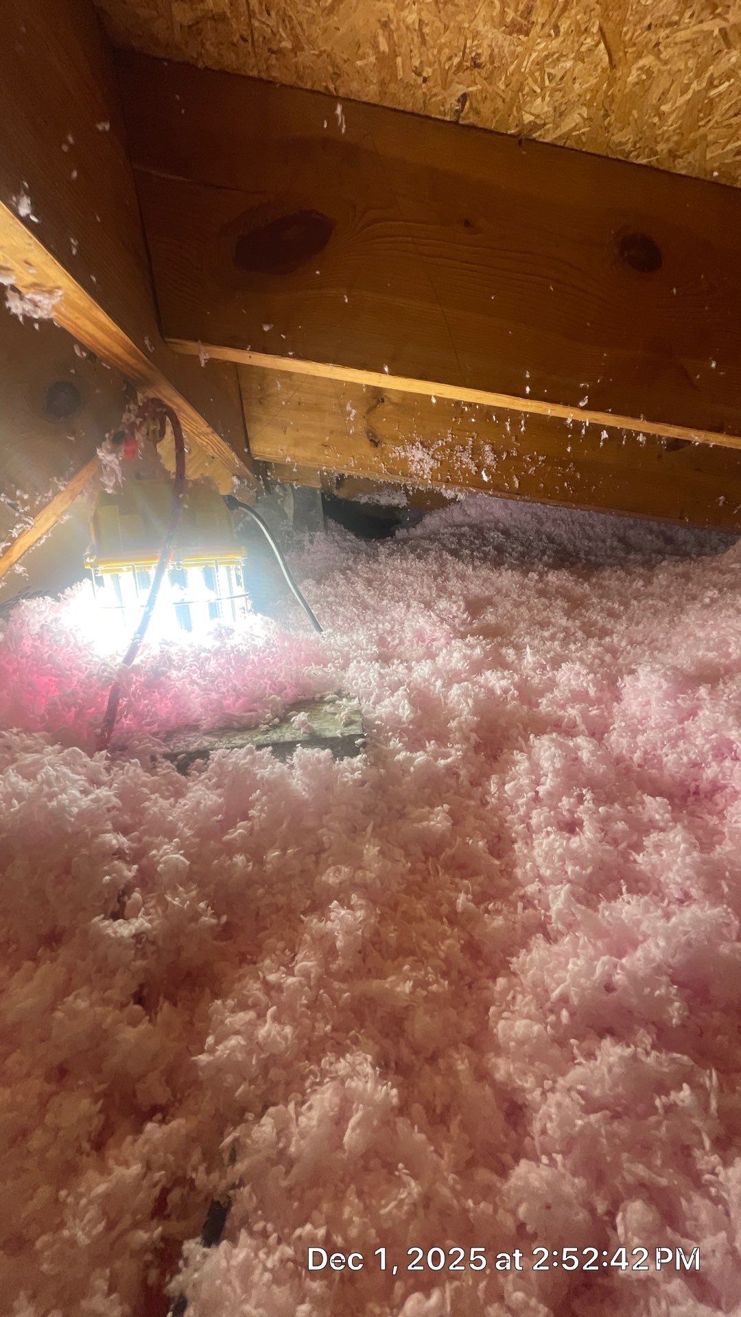 Project in Clifton, VA by Founders Insulation