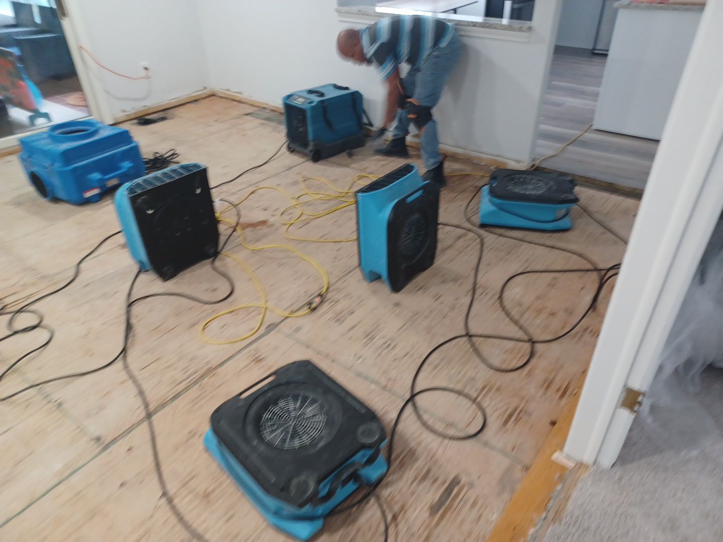 Project in Livonia by EzDry Water Mitigation & Property Restoration