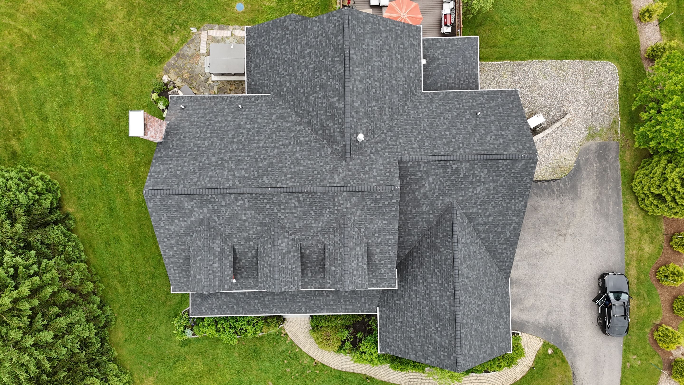 Full 40-Square Roof Replacement in Kensington, NH – Owens Corning Duration, Onyx Black by JOHNNYS PRO