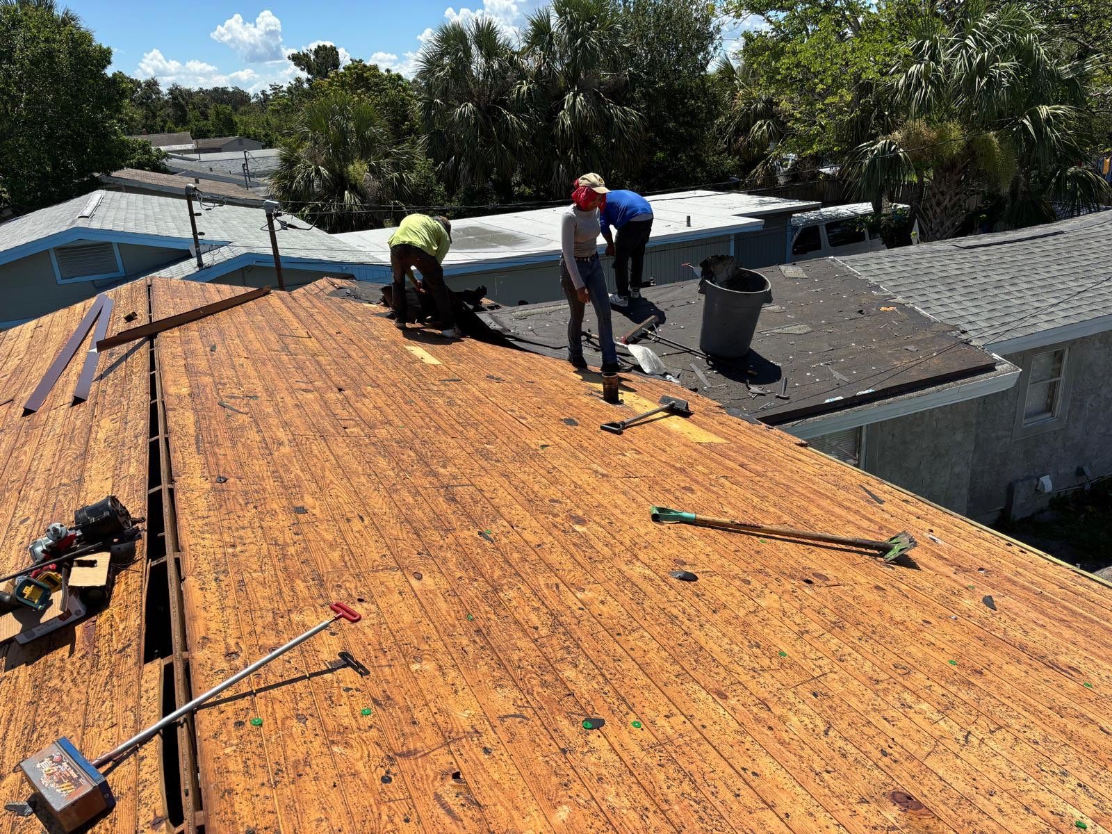 Project in St. Petersburg 33711 by Mitchell Roofing Company LLC 
