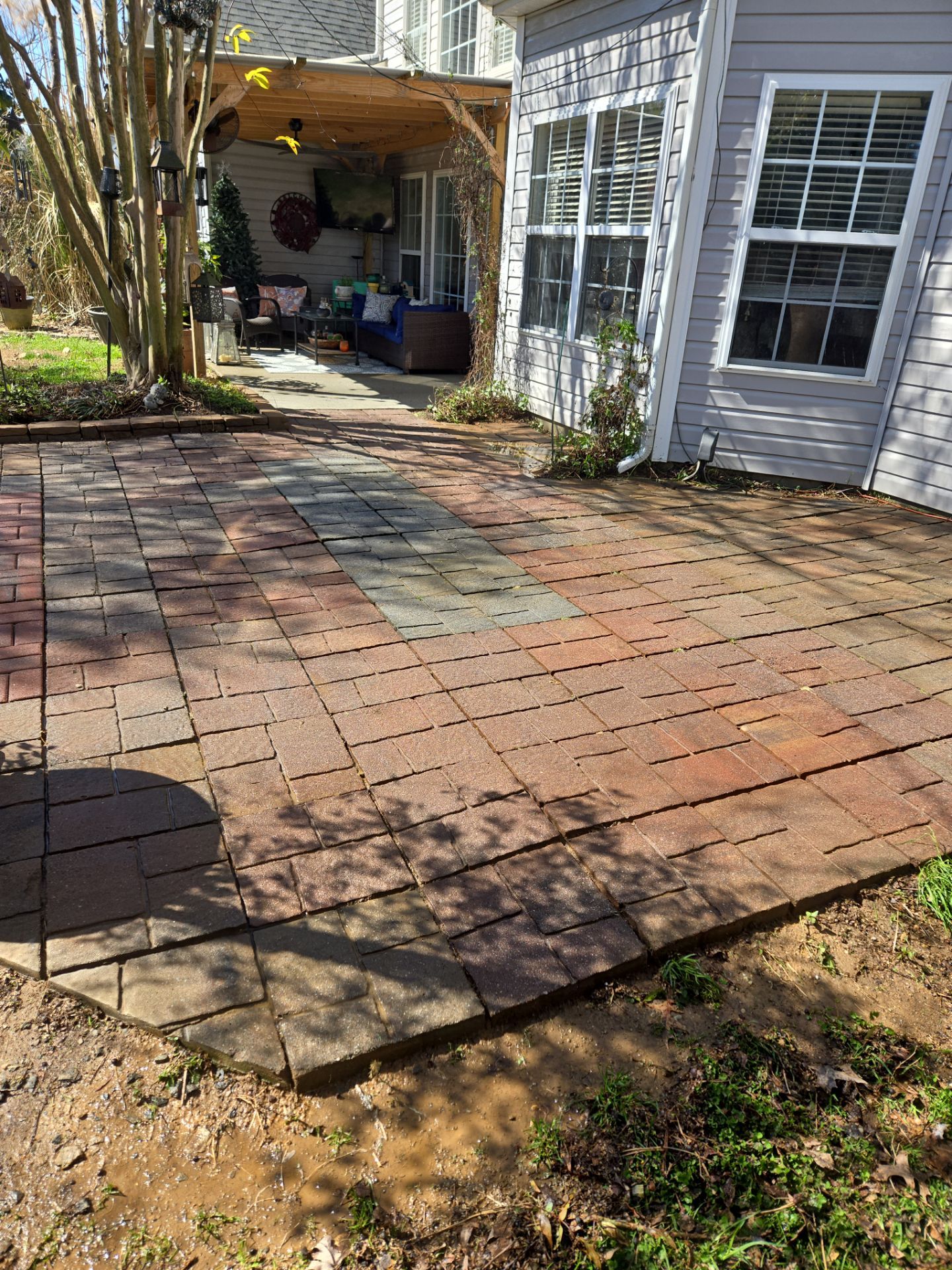 House Wash using cleaner by Power Wash Masters LLC