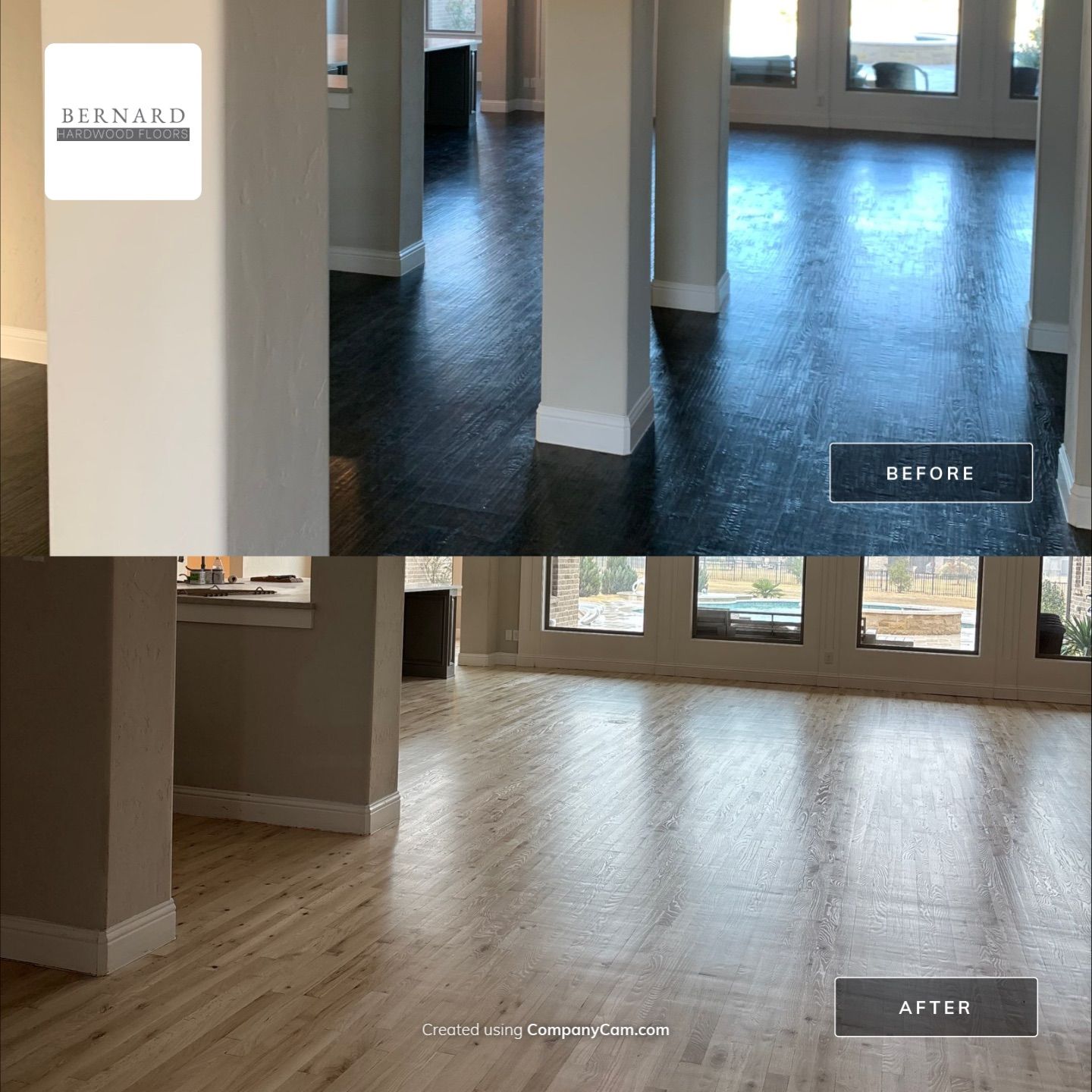 Bleaching a Red Oak #2 by Bernard Hardwood Floors