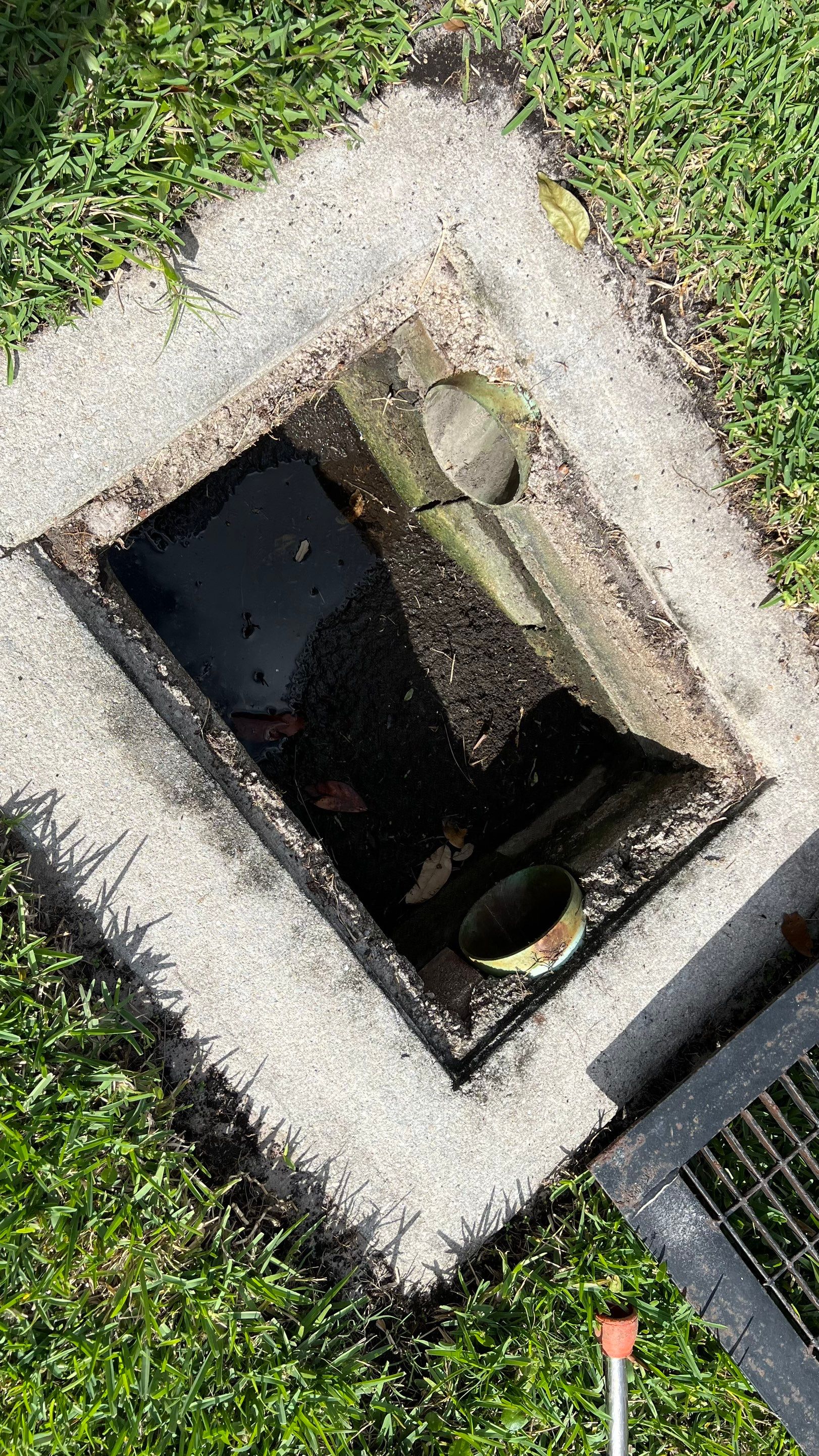 Naples Private Airport Community Catch Basin Cleaning by APS Power & Water
