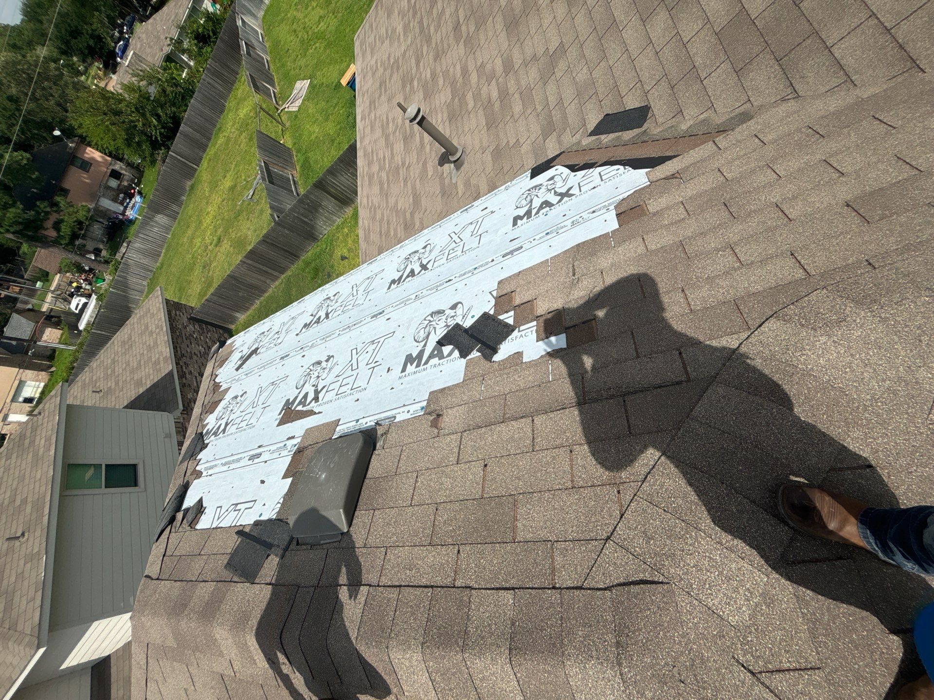 Residential Roofing Repair using Owen's Corning Duration (Lifetime) Shingles by Roof Repair Company