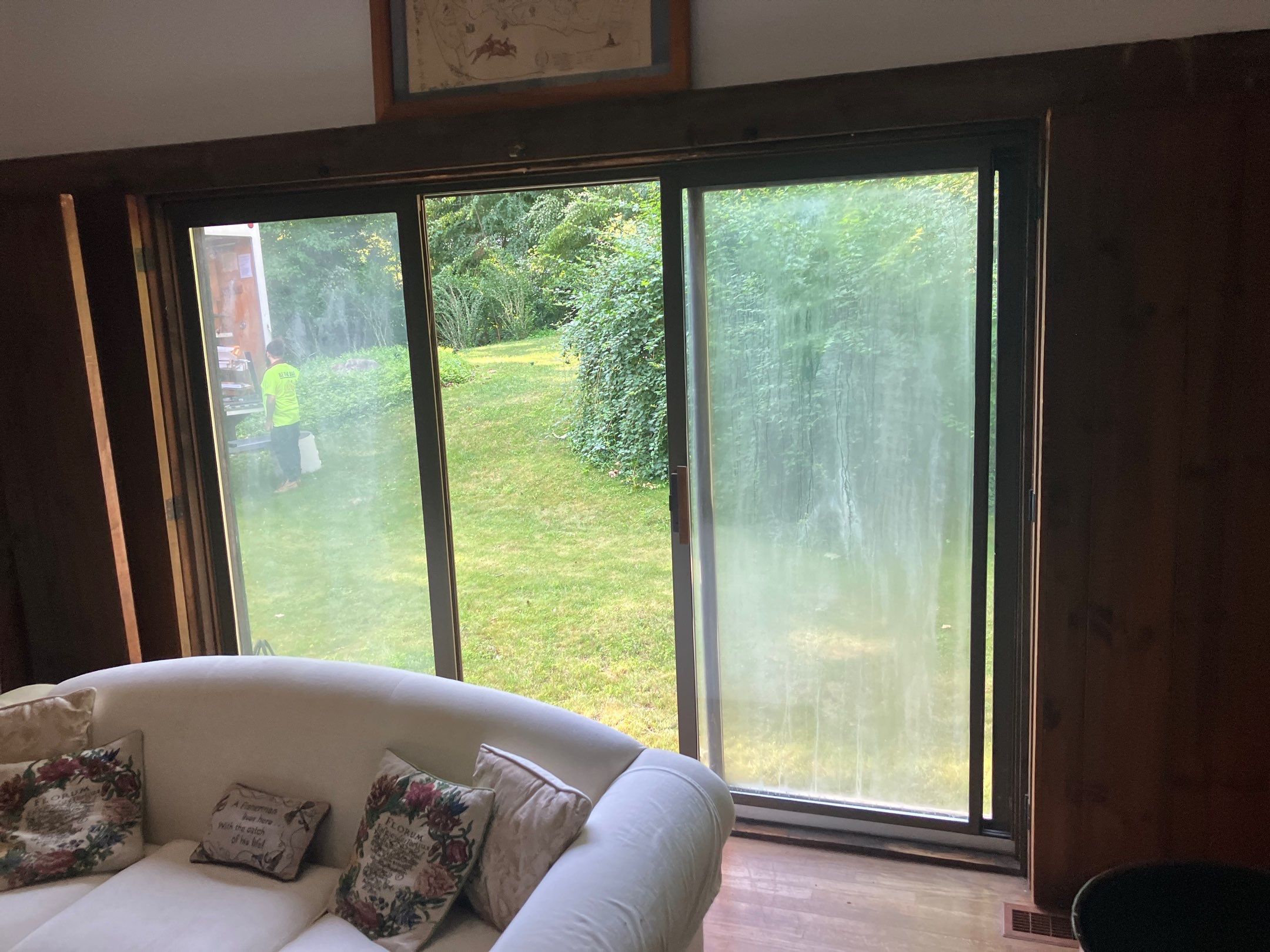 Infinity by Marvin Sliding Patio Door Installation by DiGiorgi Roofing and Siding Inc