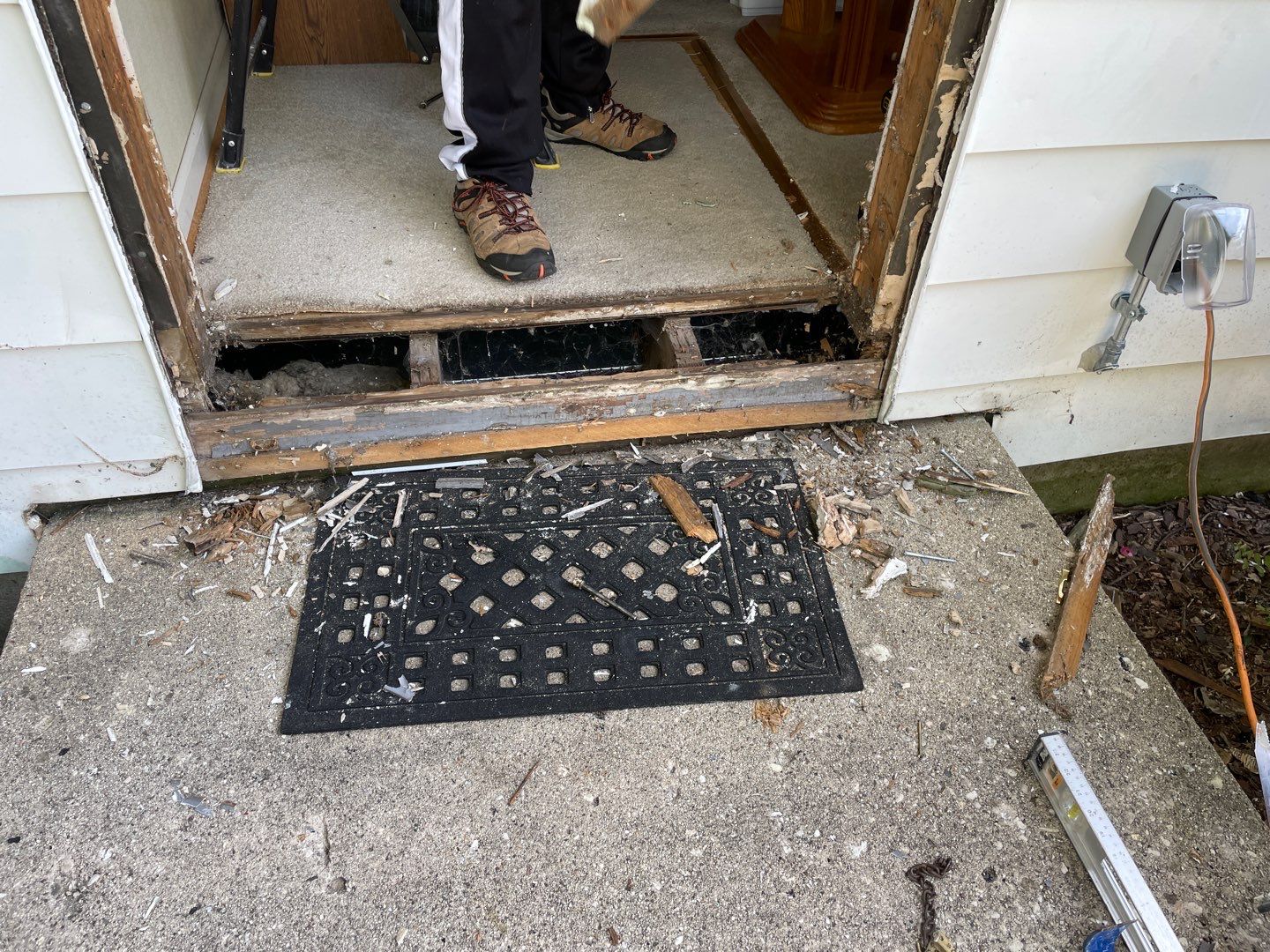 Siding Installation using Alside Charter Oak Siding  by Pro Home Services Inc
