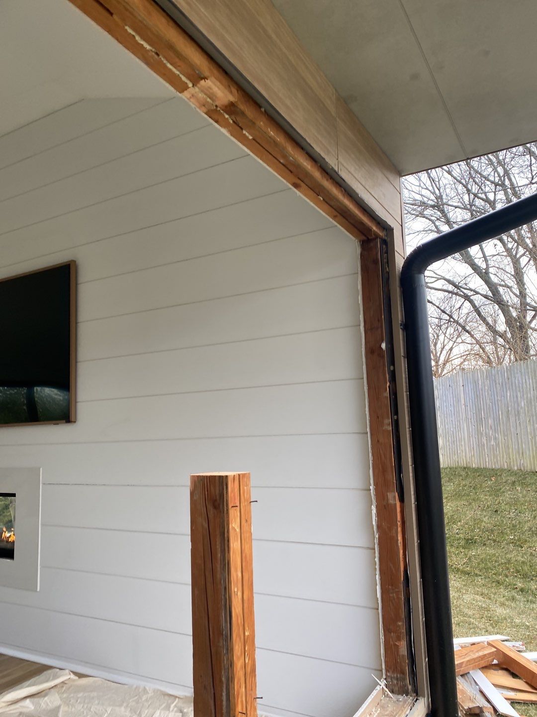 Black Gutters in wesport by A Plus Exterior