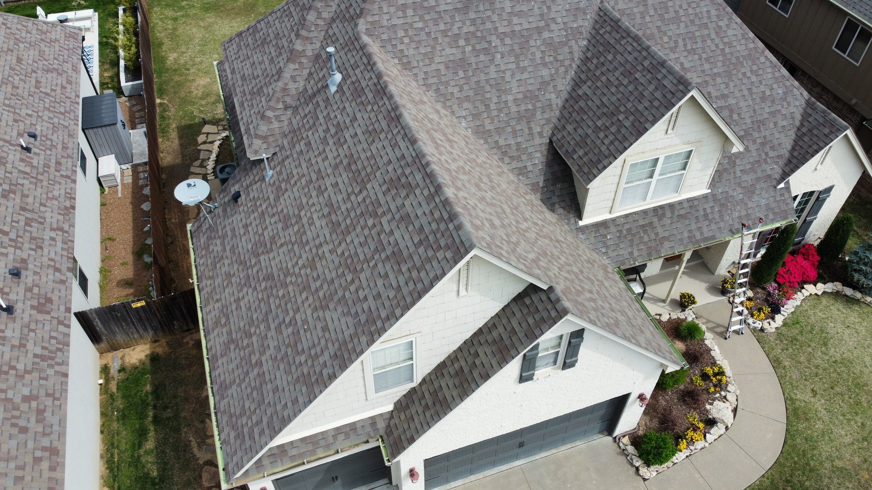 Residential Roof Replacement using Malarkey Vista (Weathered Wood) by Sentry Roofing