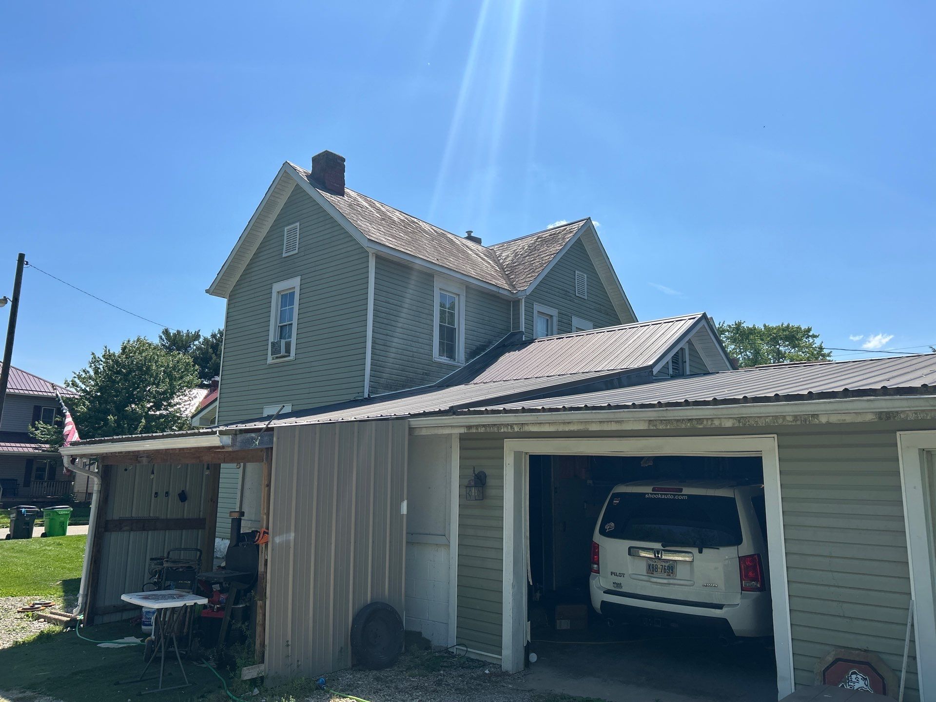 Strasburg Ohio Metal Roof Installation  by Pine Ridge Roofing LLC