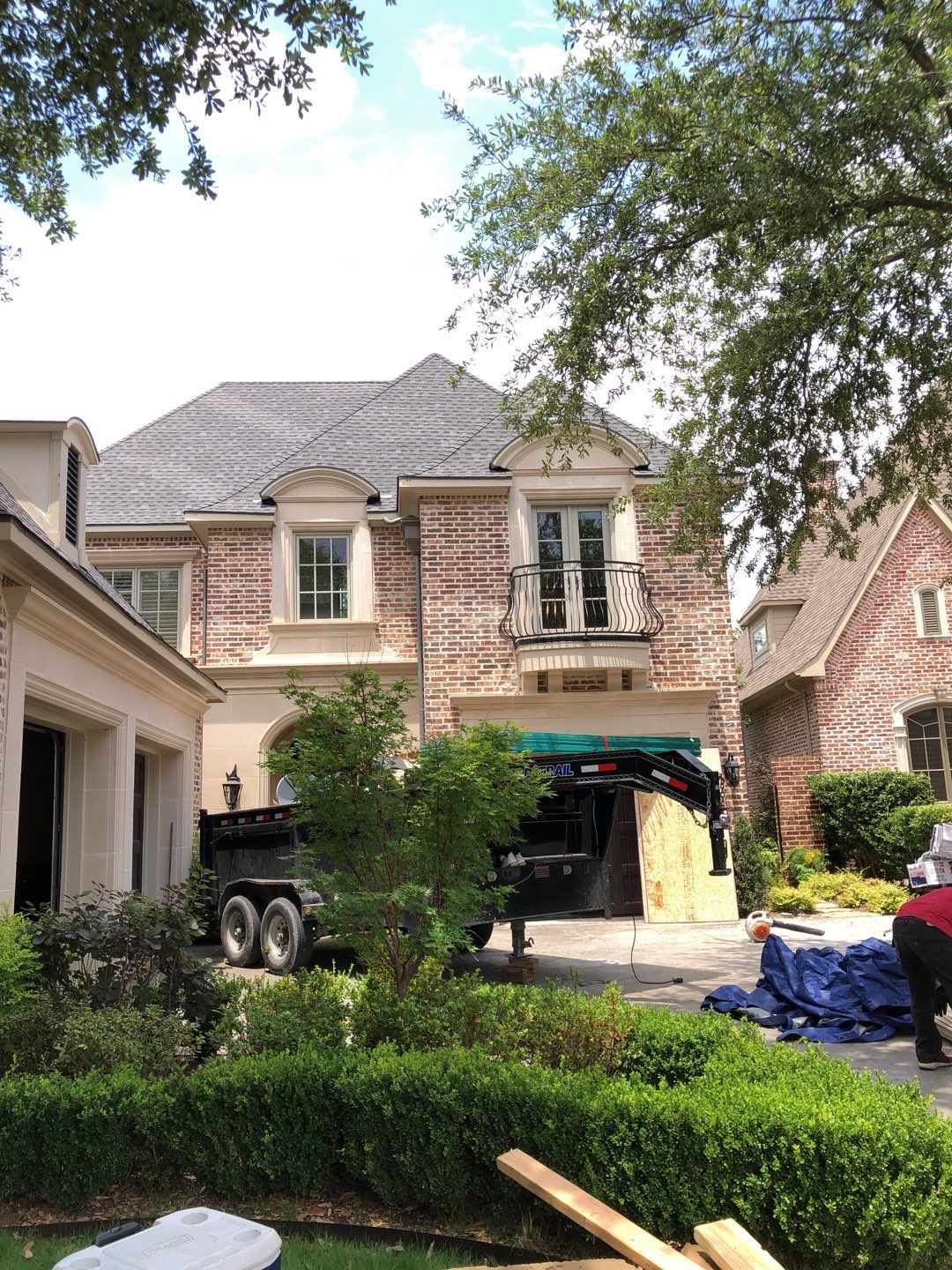 Residential Roof Replacement using GAF products in Frisco Texas by Elite Roofing LLC