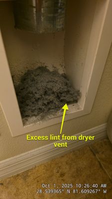 Dryer Vent Cleaning in Oakland