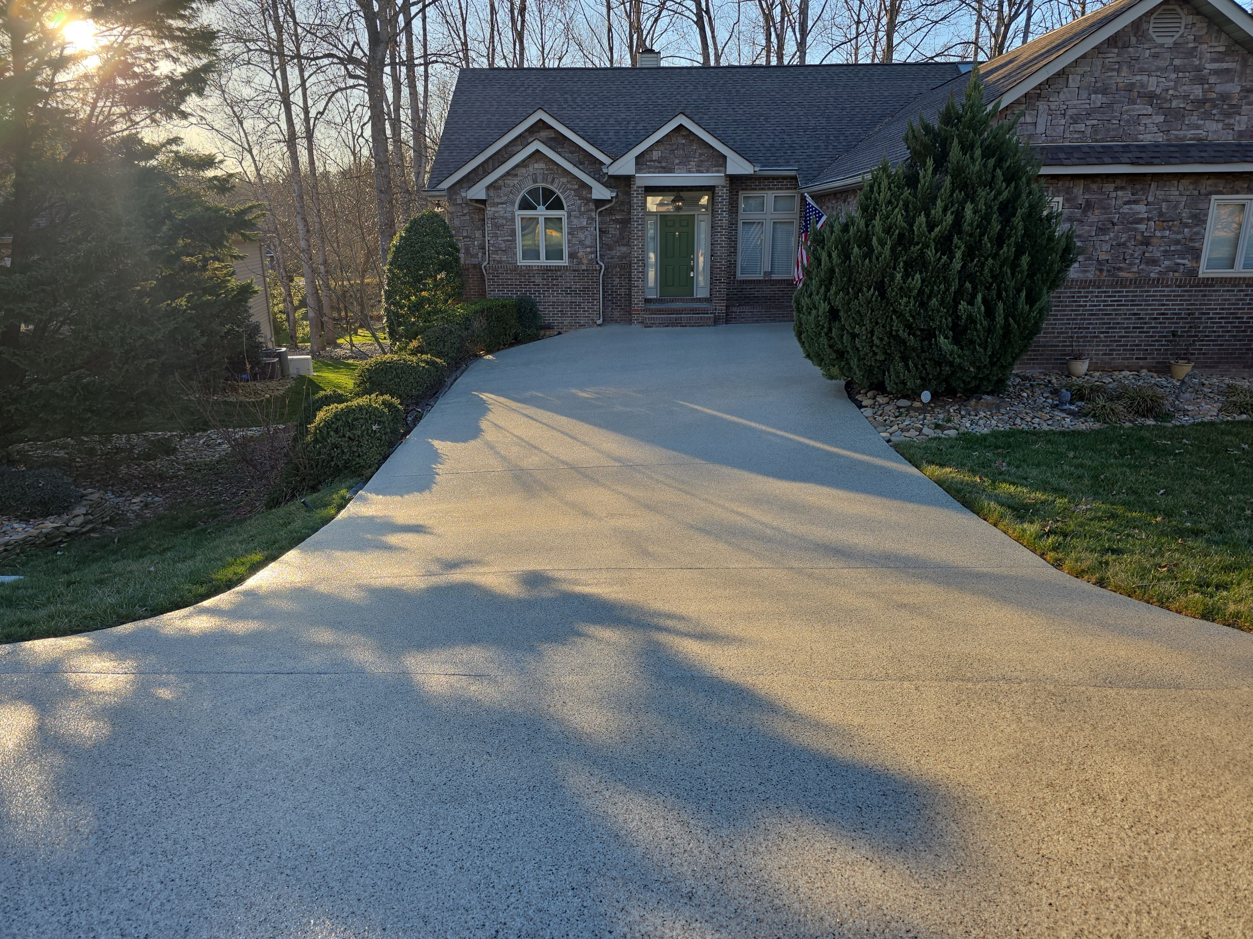Driveway using Desert by Elite Floor Solutions
