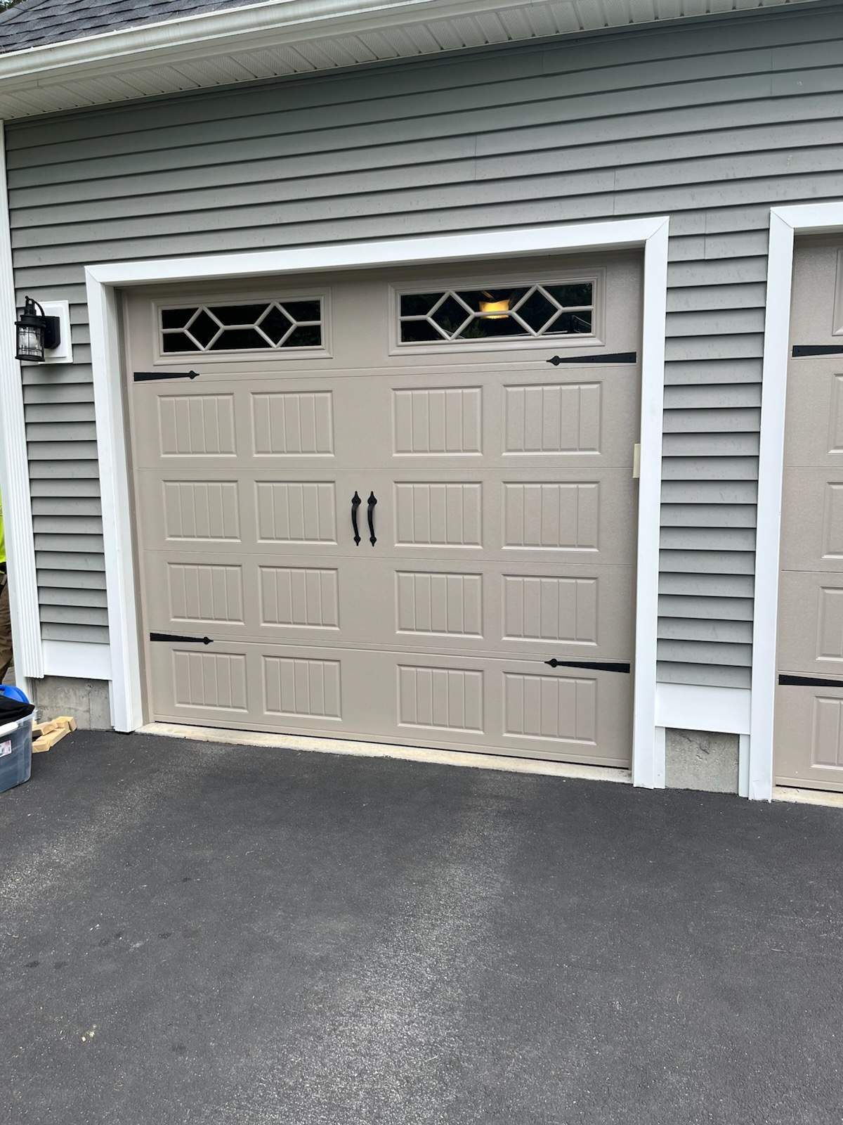 Amarr Designer Choice Garage Door Transformation by DiGiorgi Roofing and Siding Inc
