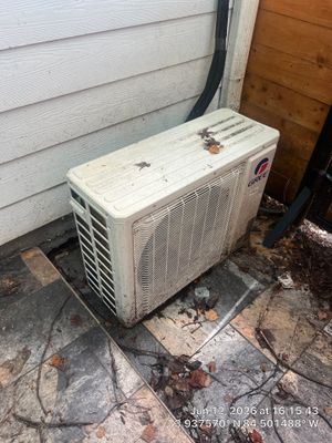 Gree Ductless Mini-Split Outdoor Unit Installation in Marietta