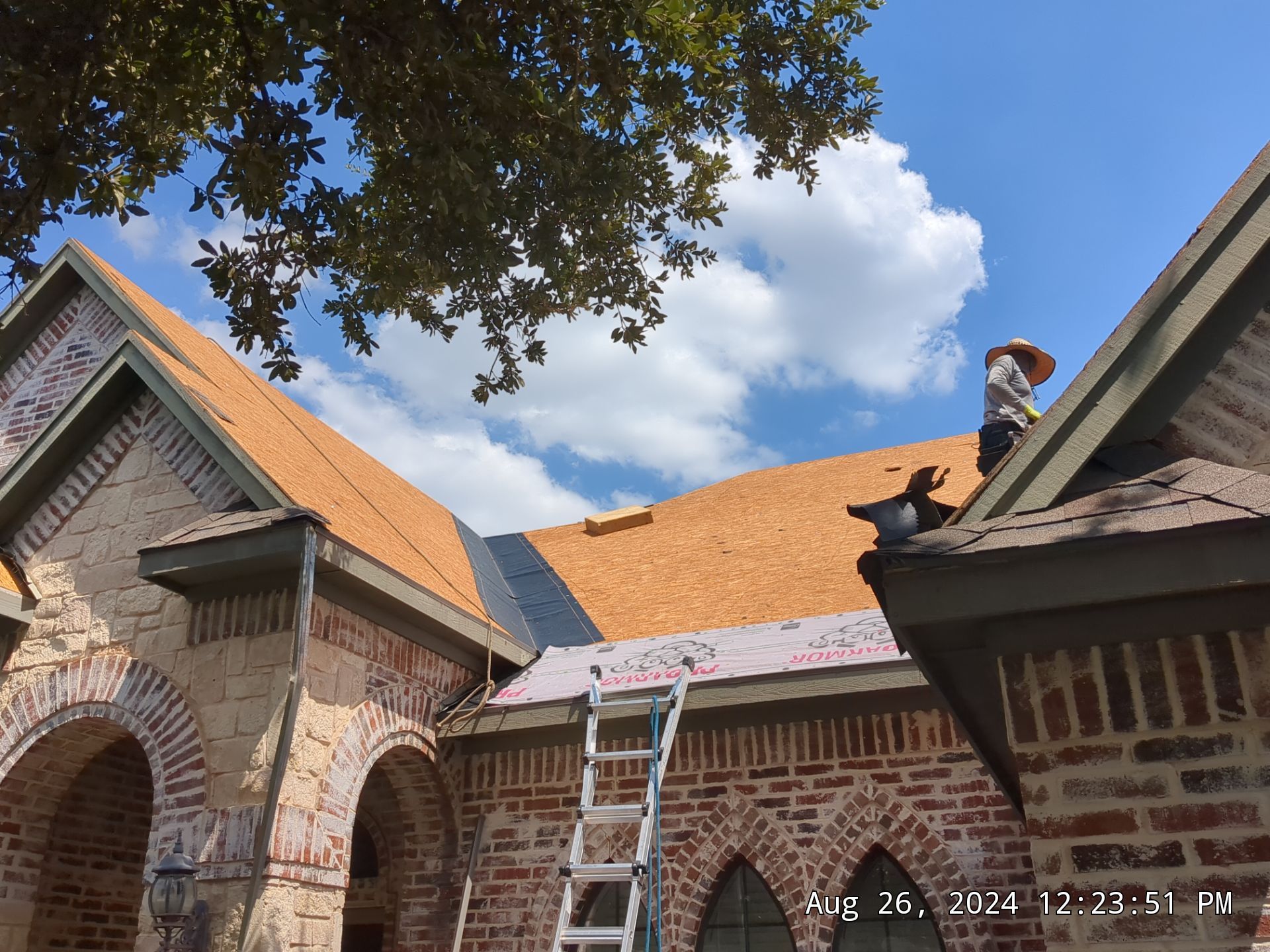 Keller Roof and Gutter Replacement by Blackforest Roofing