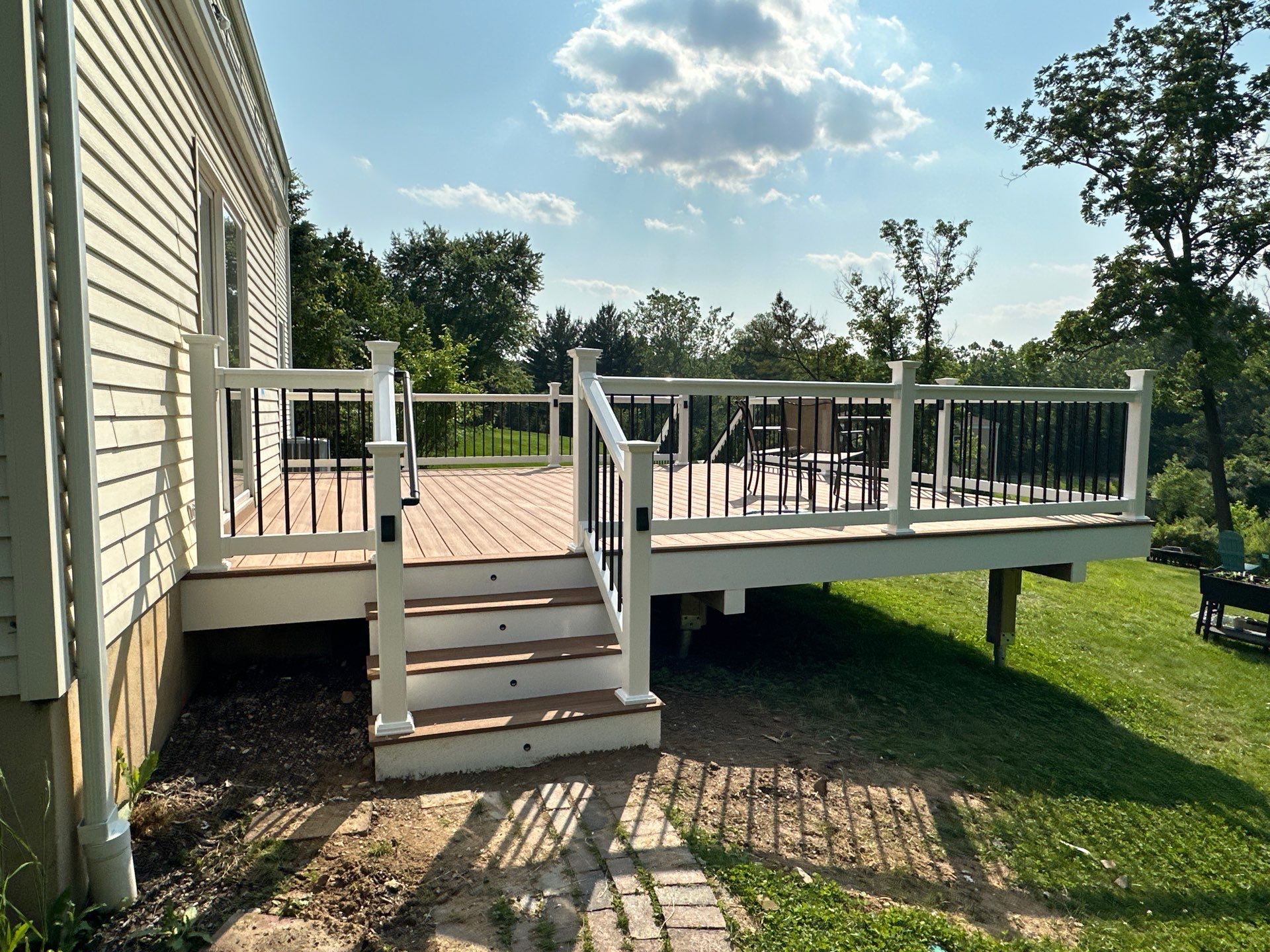 Project in Clinton Township by deck guardian