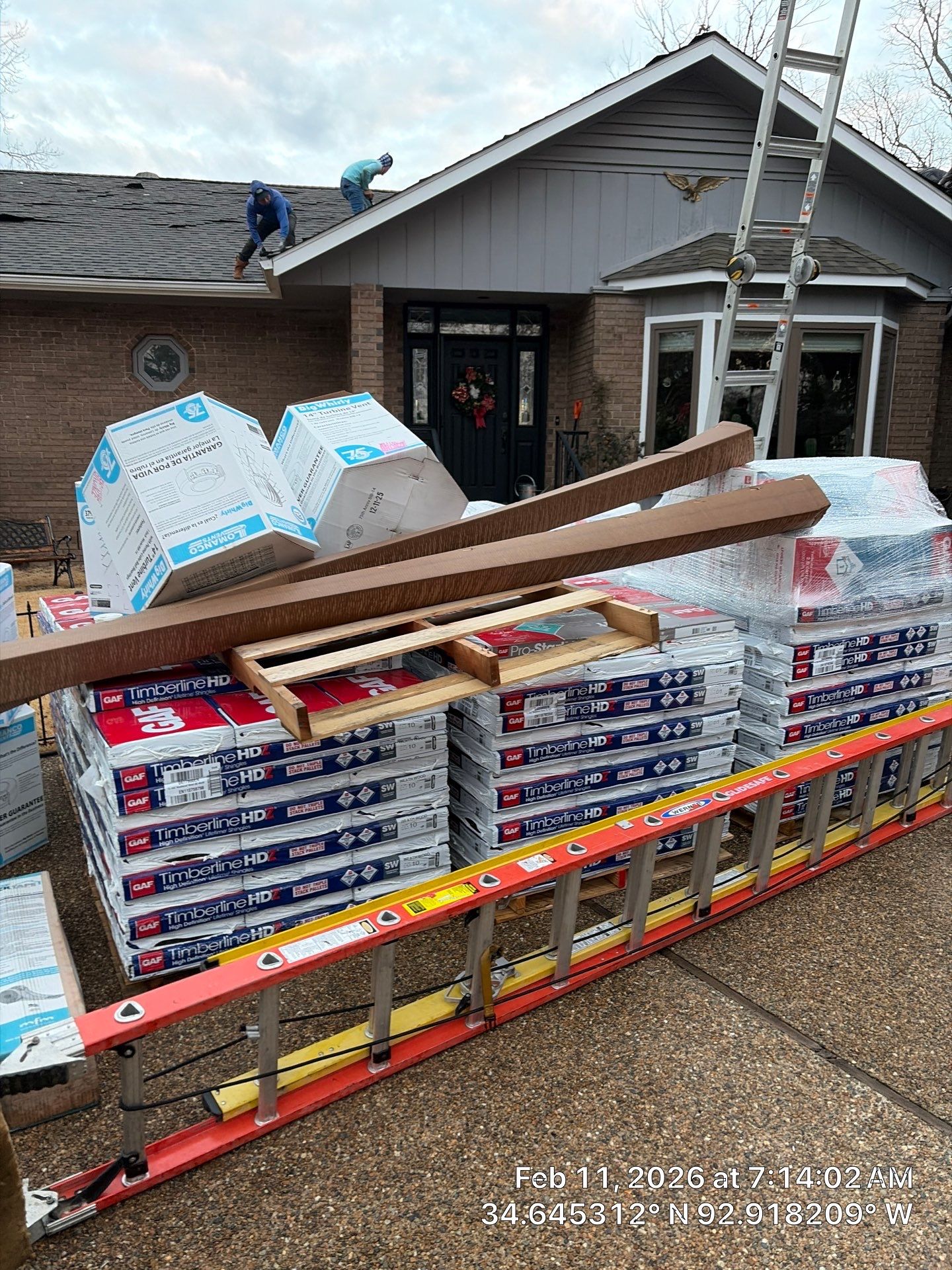 GAF Timberline HDZ Shingle Roof Installation in Hot Springs Village by Temple Roofing and Exteriors