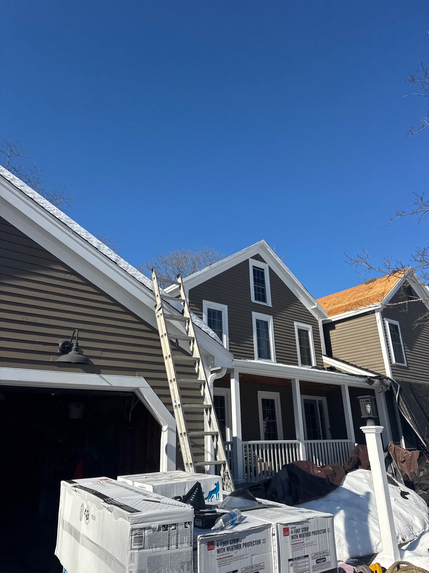 Full Roof Replacement, EPDM Dormer Roofing & Flashing Repair in Acton, MA by Mighty Dog Roofing of Greater Middlesex County