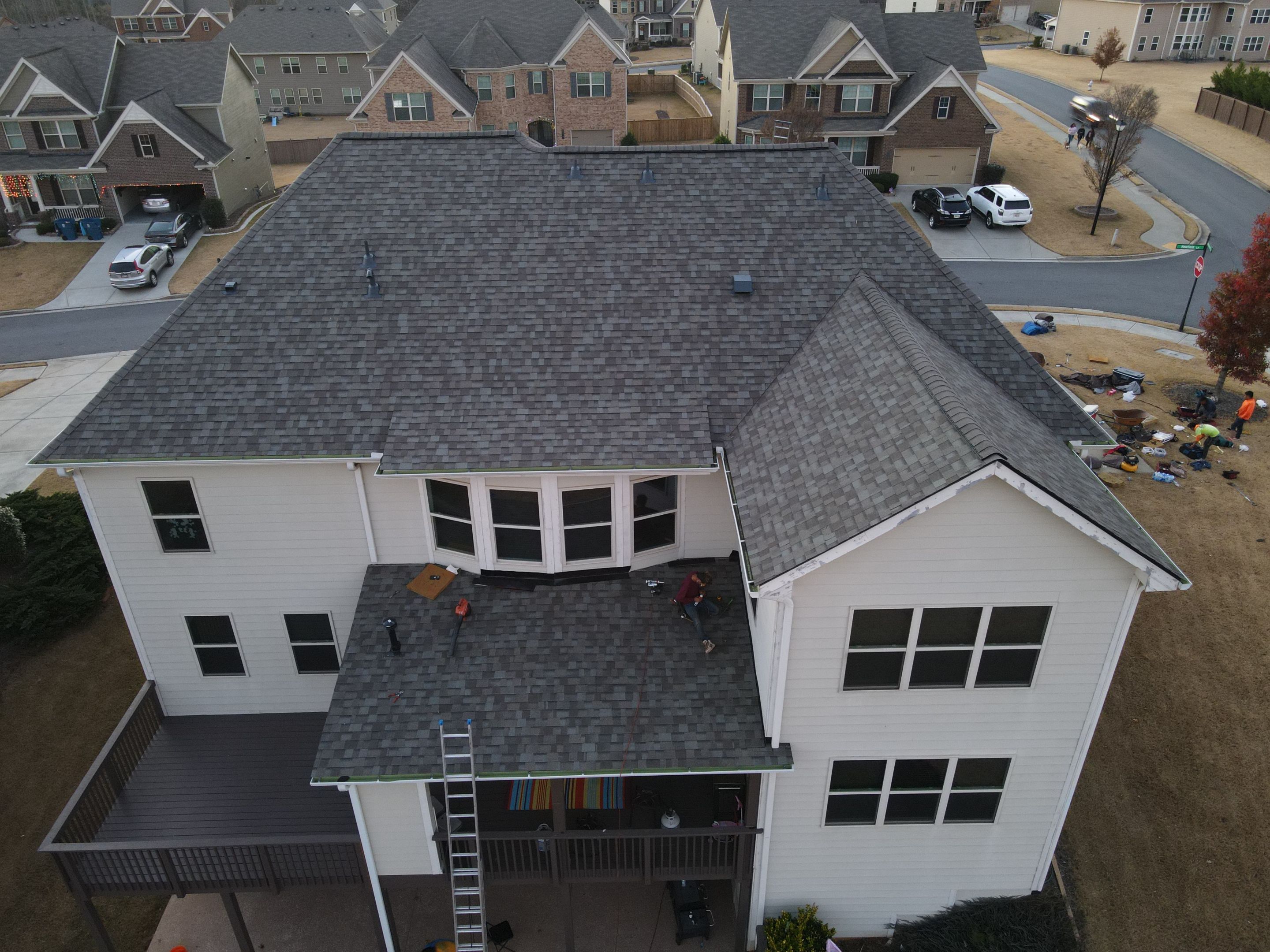 Residential Roofing Installation using Owens Corning by Inspector Roofing and Restoration
