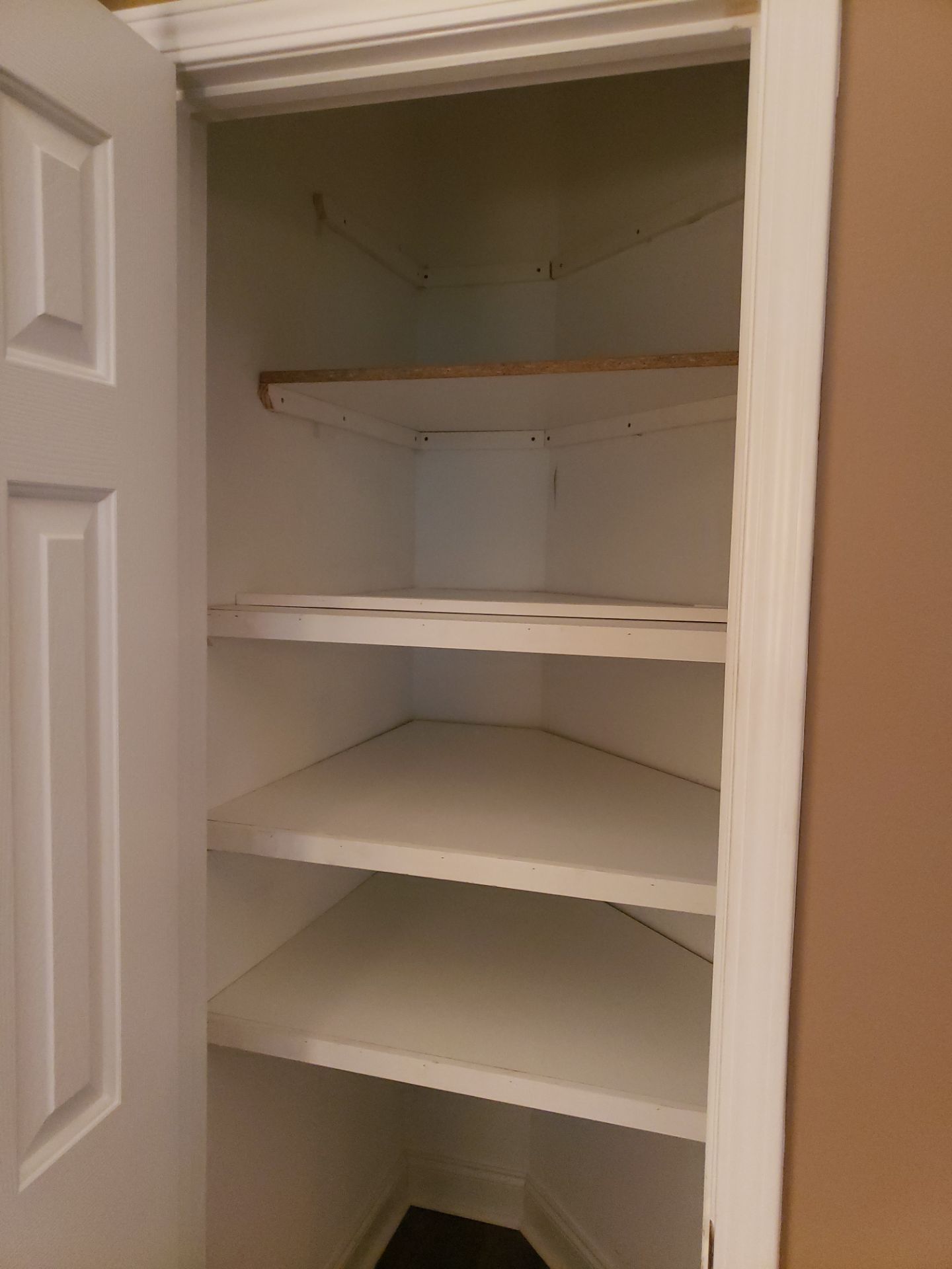 Custom Wood Shelving Transformation in Multiple Spaces! by A Step Above Handy LLC 