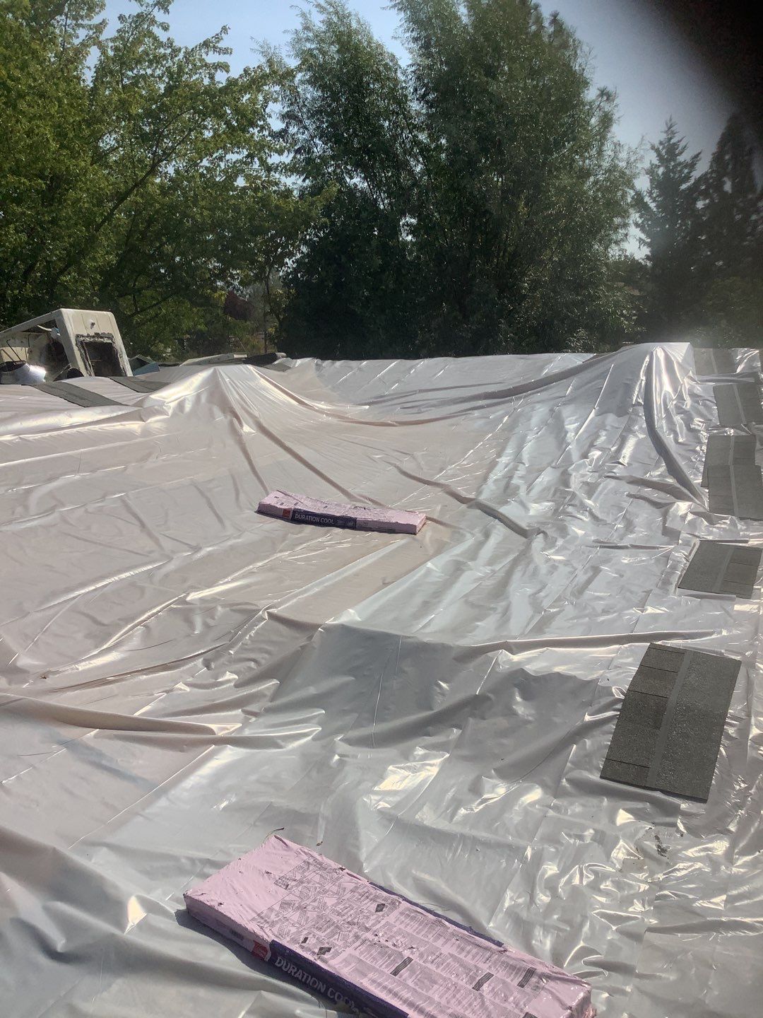 Residential Roofing Installation using Owens Corning Roofing Shingles by Byers Enterprises 