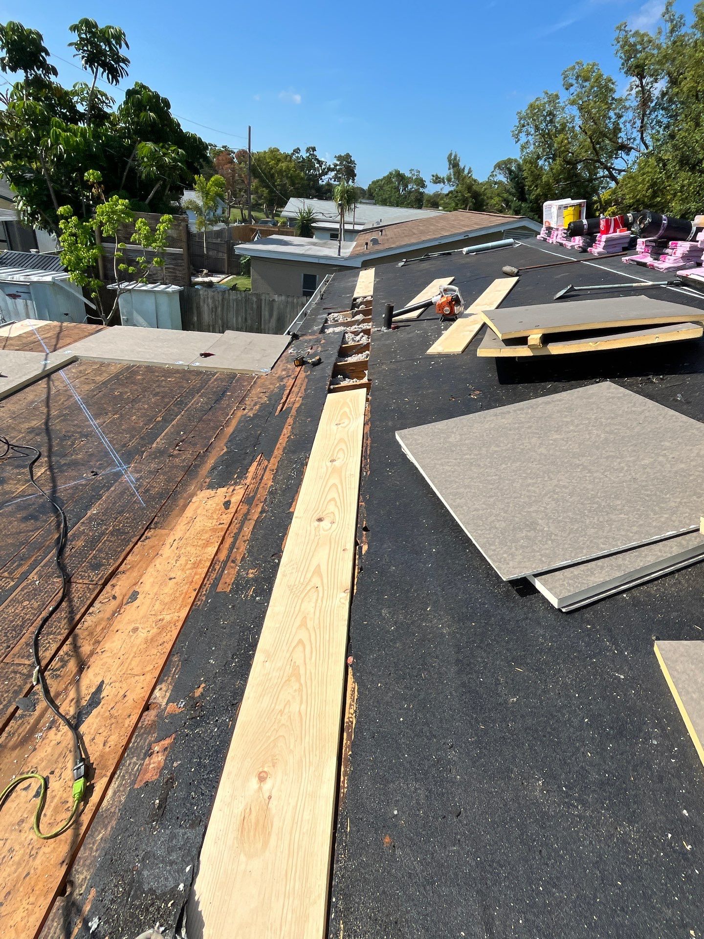 Project in St. Petersburg 33713 by Mitchell Roofing Company LLC 